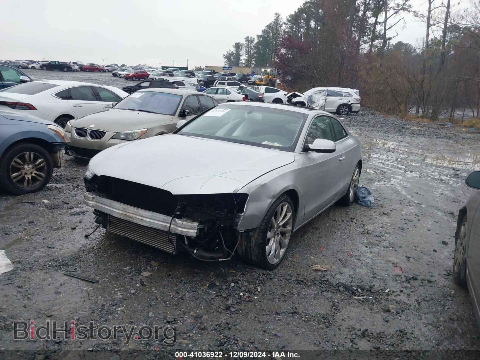 2013 AUDI A5 - VIN: WAULFAFR0DA045038 - Фото 2