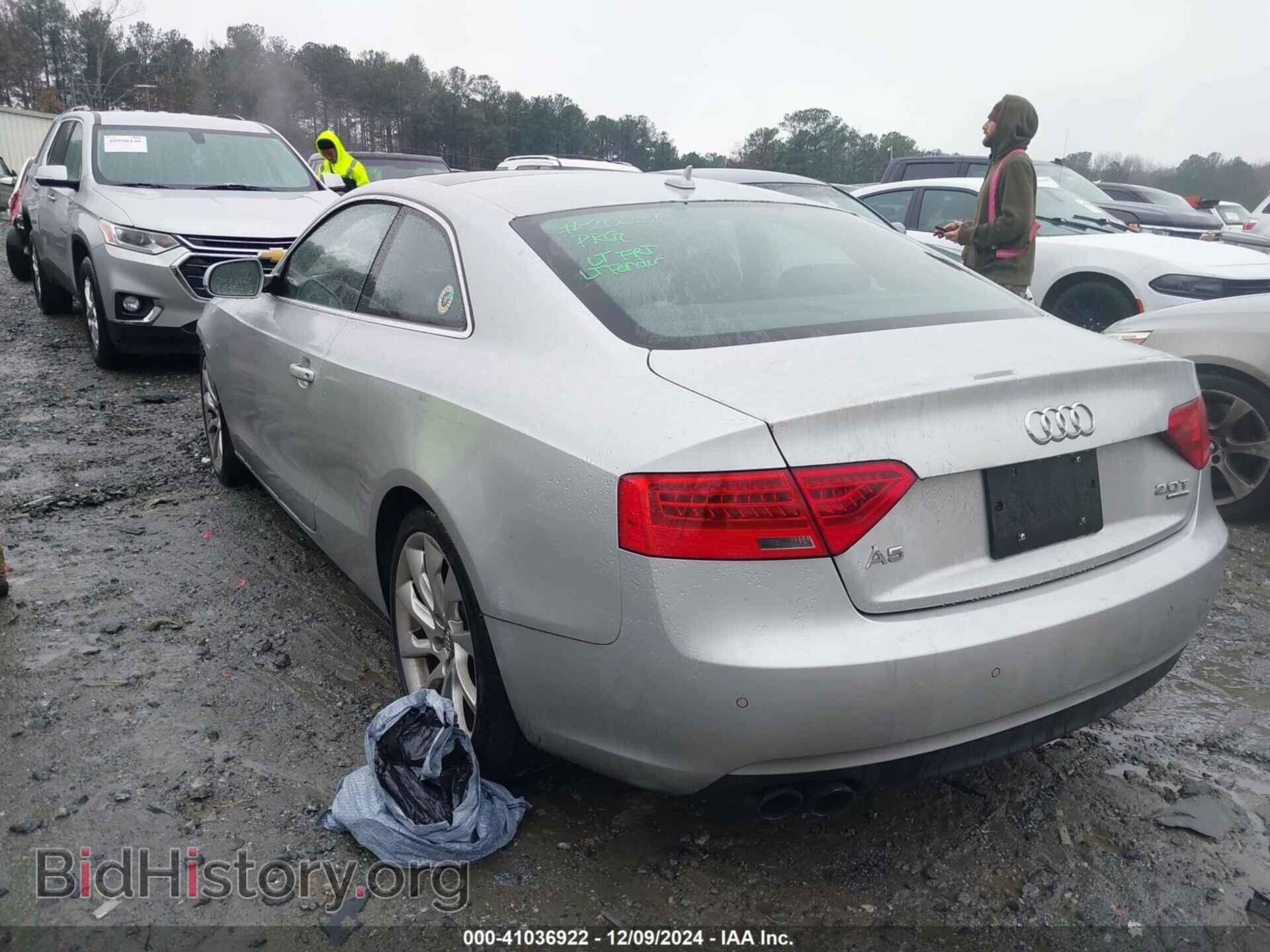 2013 AUDI A5 - VIN: WAULFAFR0DA045038 - Фото 3