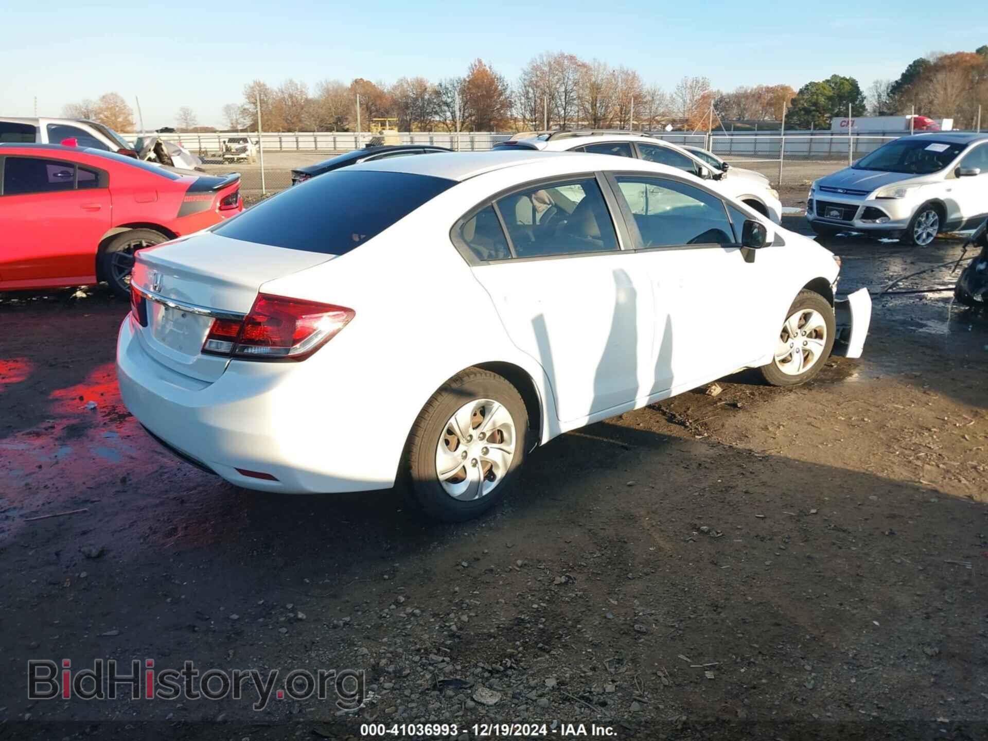 2014 HONDA CIVIC - VIN: 2HGFB2F53EH534911 - Фото 4