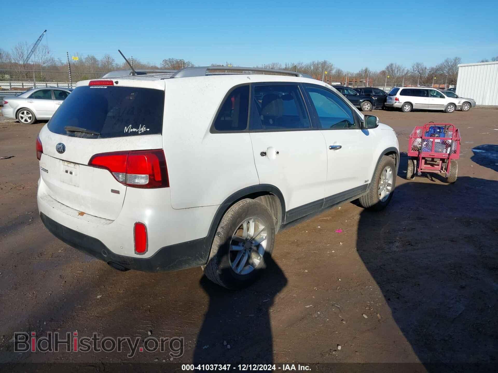 2014 KIA SORENTO - VIN: 5XYKTCA63EG505178 - Фото 4