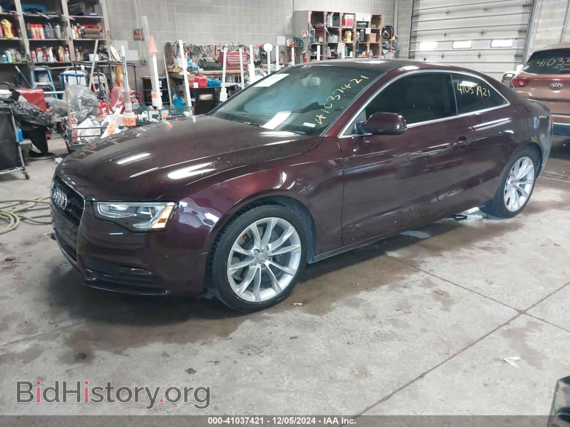 2014 AUDI A5 - VIN: WAULFAFR5EA036384 - Фото 2