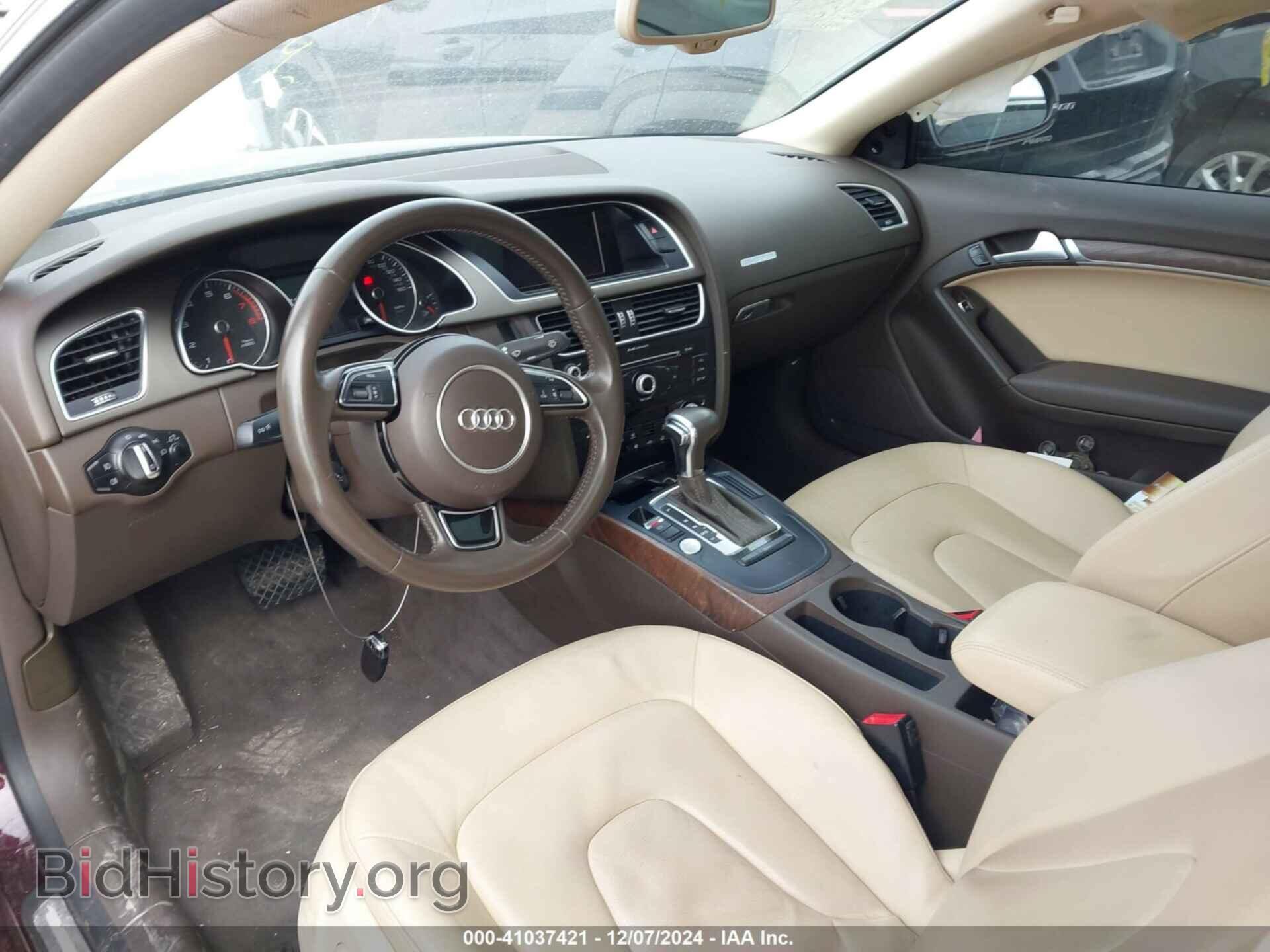 2014 AUDI A5 - VIN: WAULFAFR5EA036384 - Фото 5