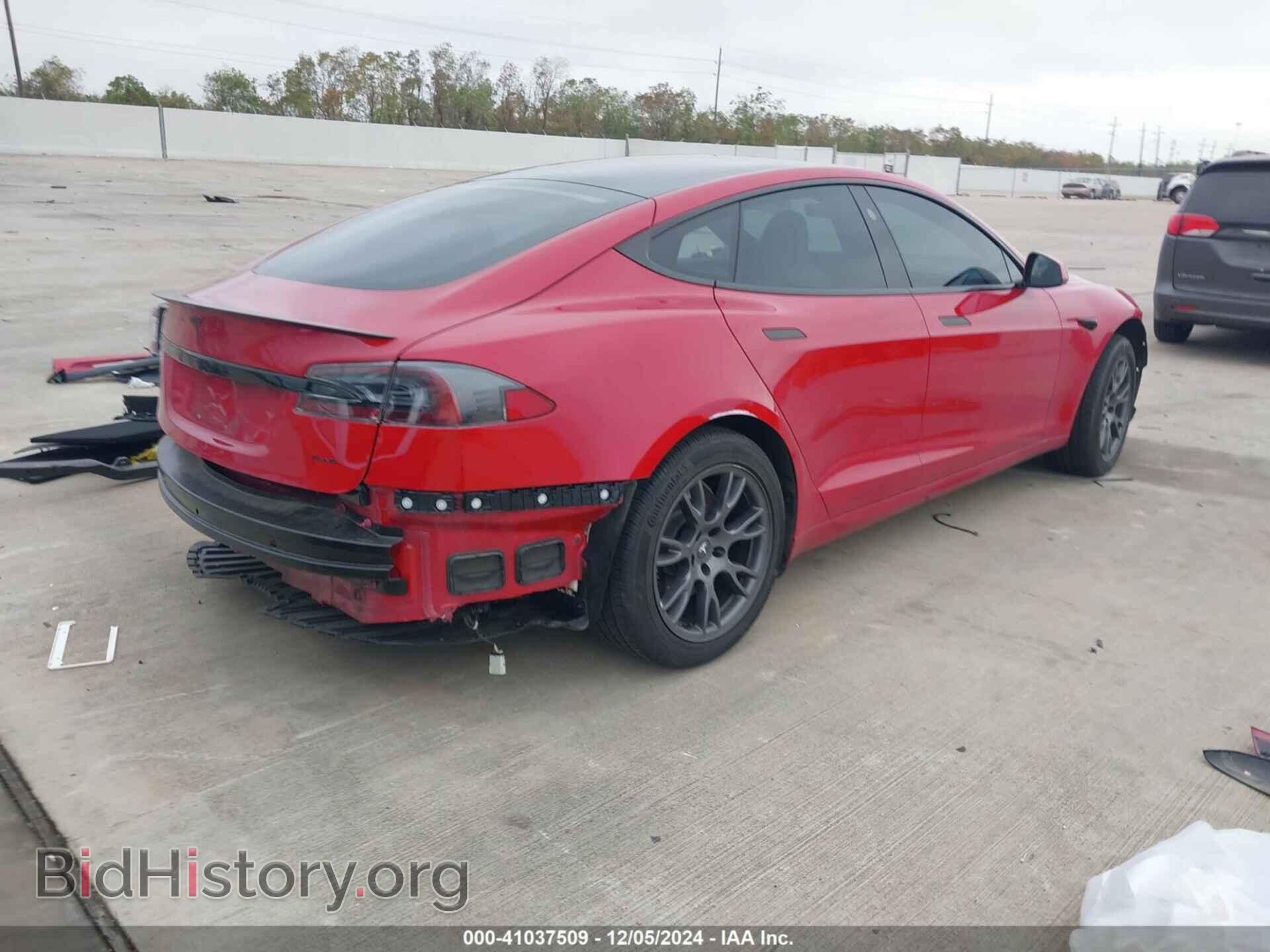2021 TESLA MODEL S - VIN: 5YJSA1E69MF438080 - Фото 4