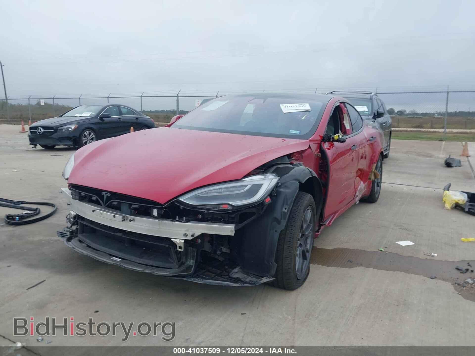 2021 TESLA MODEL S - VIN: 5YJSA1E69MF438080 - Фото 6