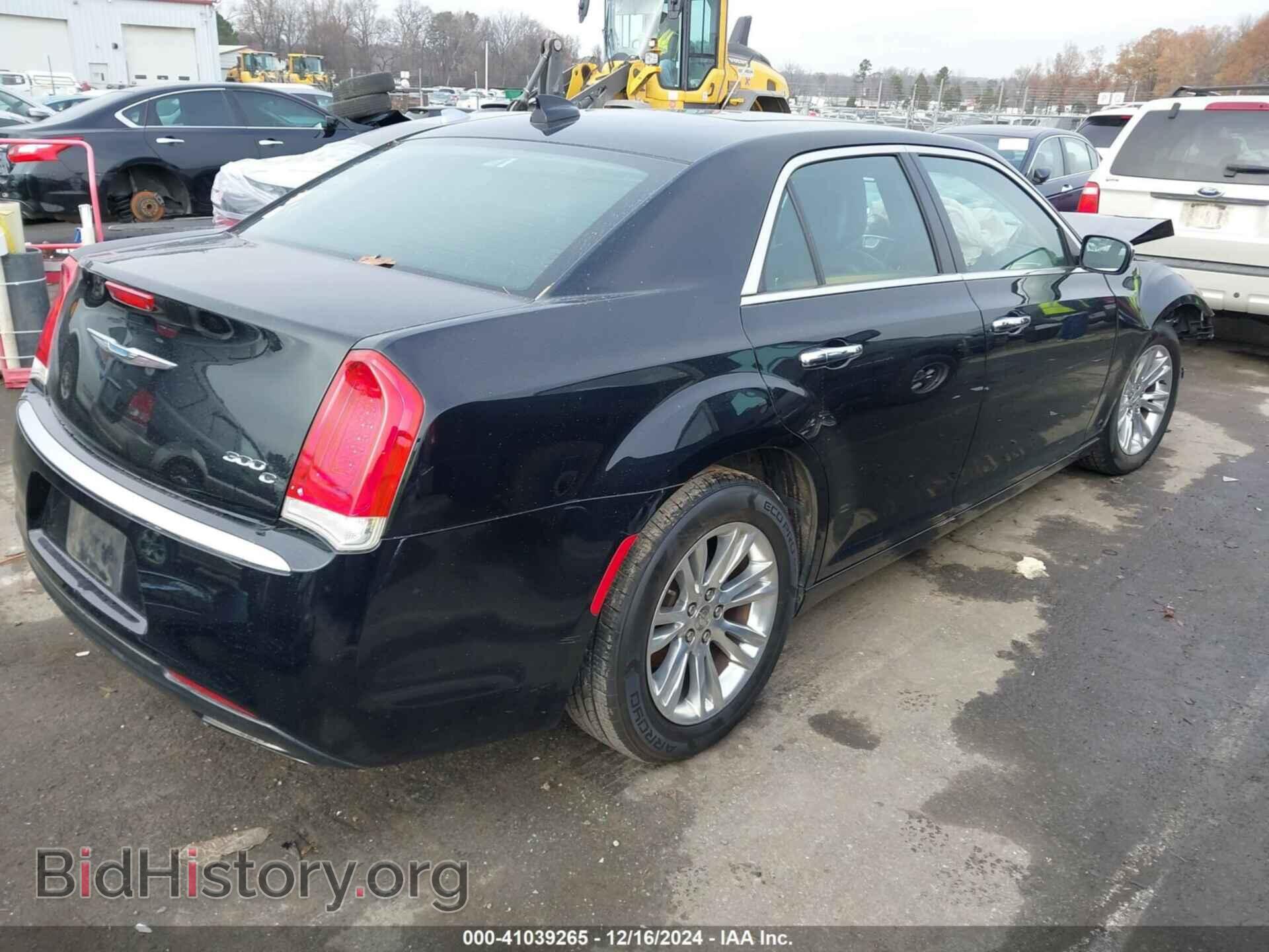 2017 CHRYSLER 300C - VIN: 2C3CCAEG9HH567867 - Фото 4