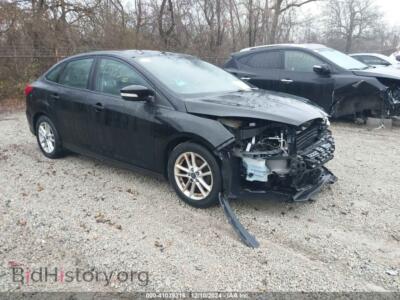 2016 Ford FOCUS SE, черный — VIN 1FADP3F28GL314551, IAAI
