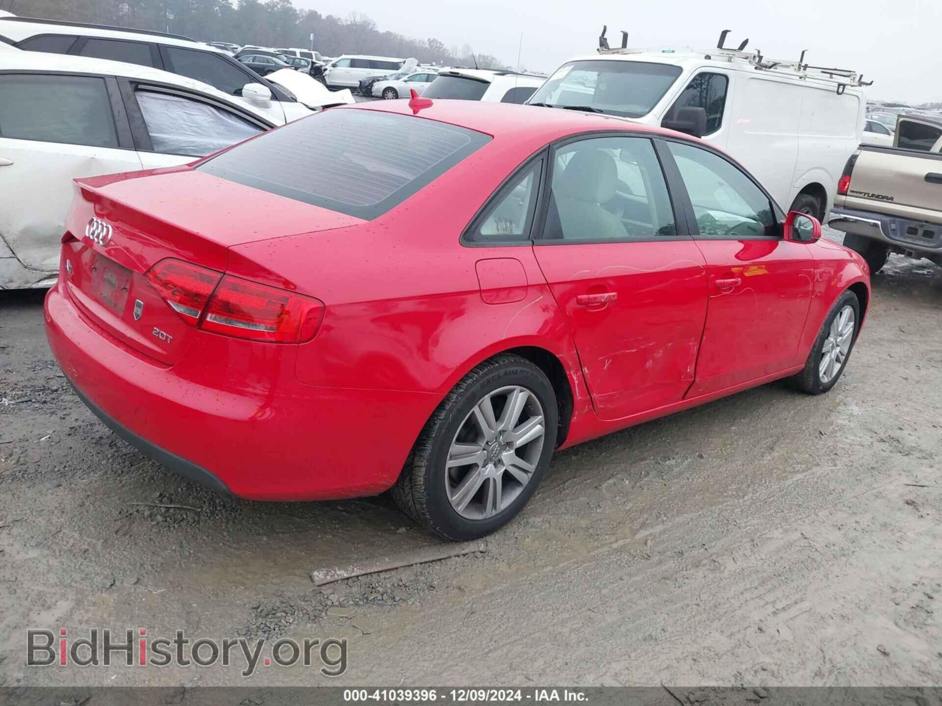 2010 AUDI A4 - VIN: WAUAFAFL9AN027256 - Фото 4