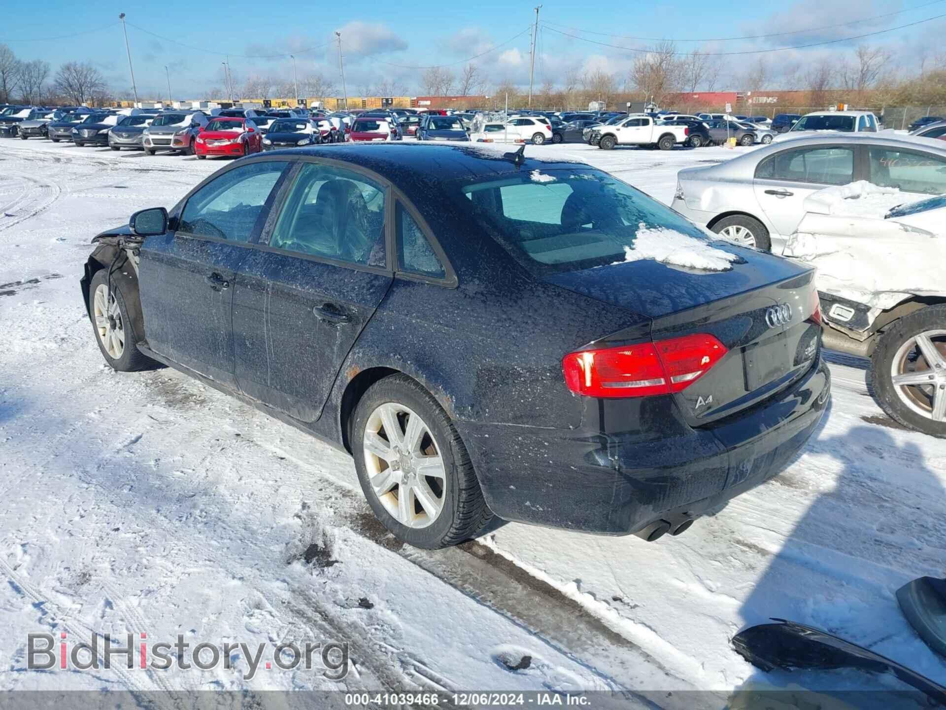 2011 AUDI A4 - VIN: WAUBFAFL0BN040290 - Фото 3