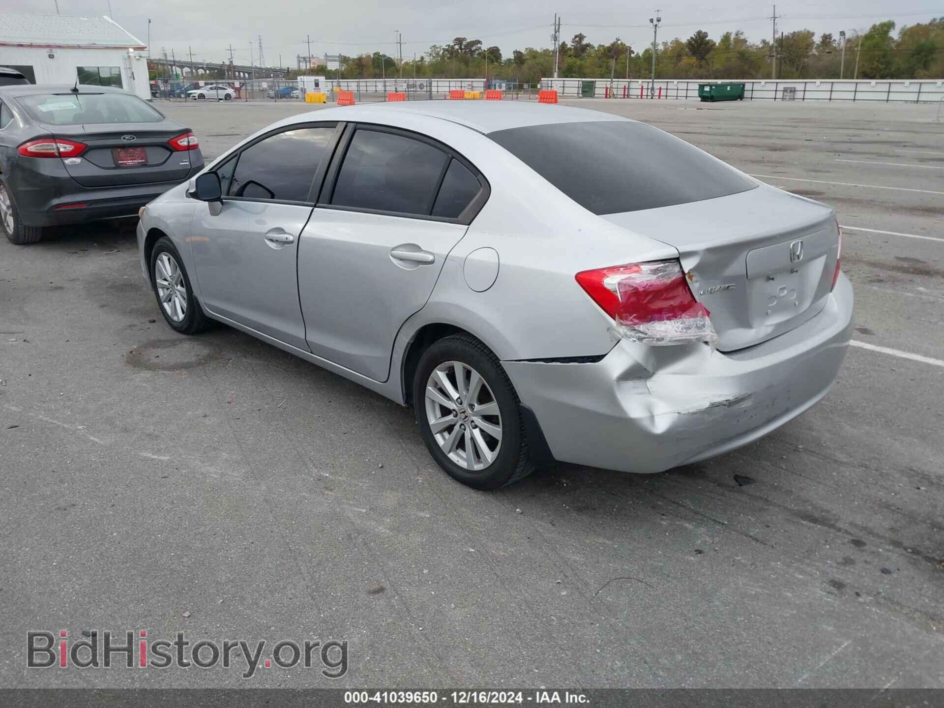 2012 HONDA CIVIC - VIN: 19XFB2F86CE042438 - Фото 3