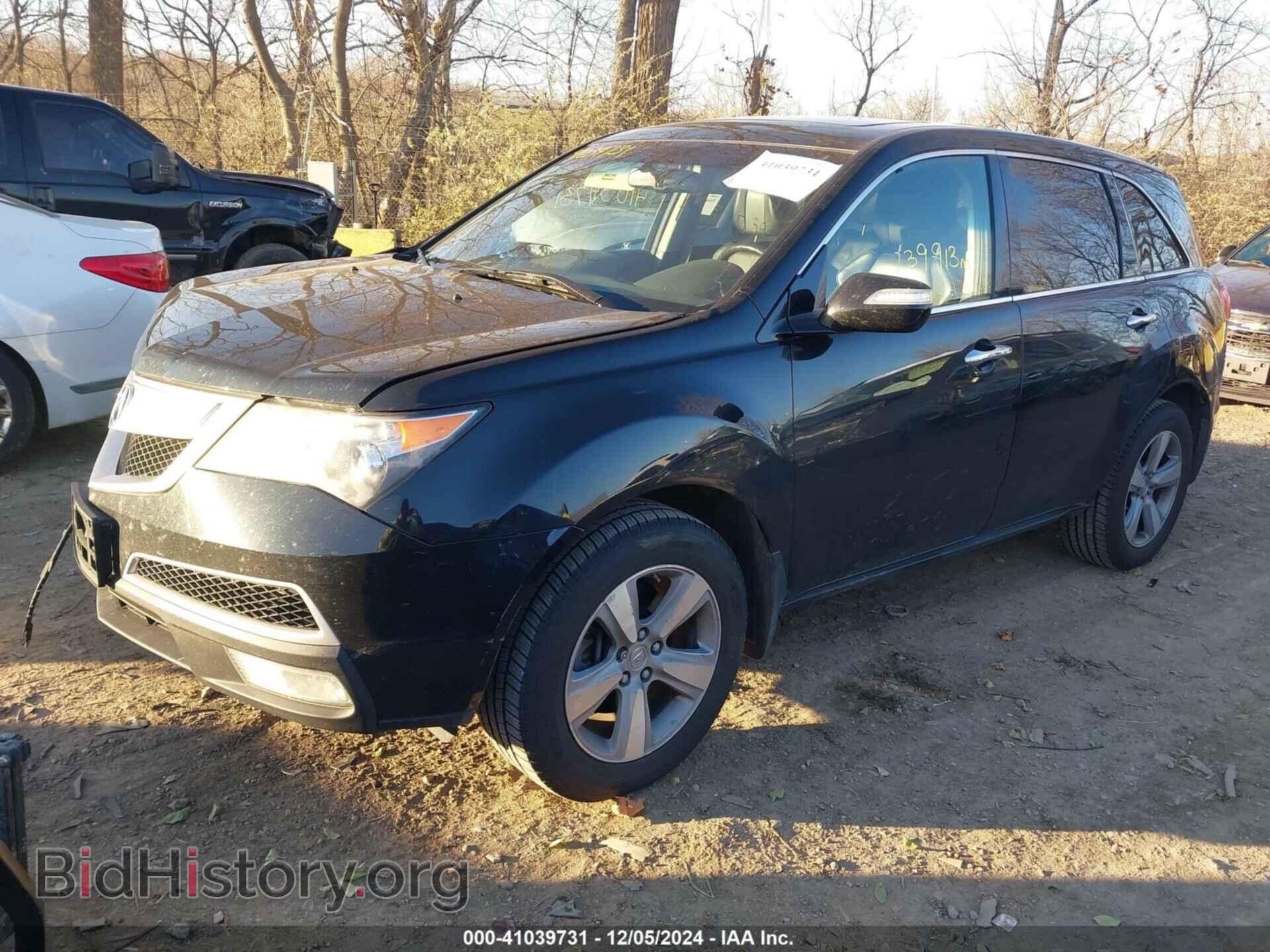 2011 ACURA MDX - VIN: 2HNYD2H69BH519990 - Фото 2