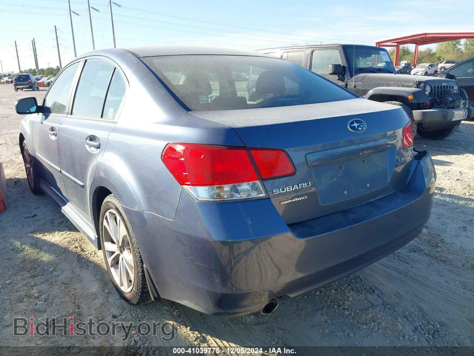 2013 SUBARU LEGACY - VIN: 4S3BMCB61D3014767 - Фото 3