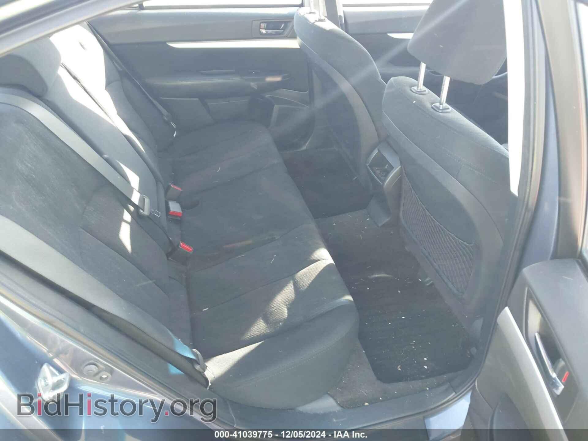 2013 SUBARU LEGACY - VIN: 4S3BMCB61D3014767 - Фото 8