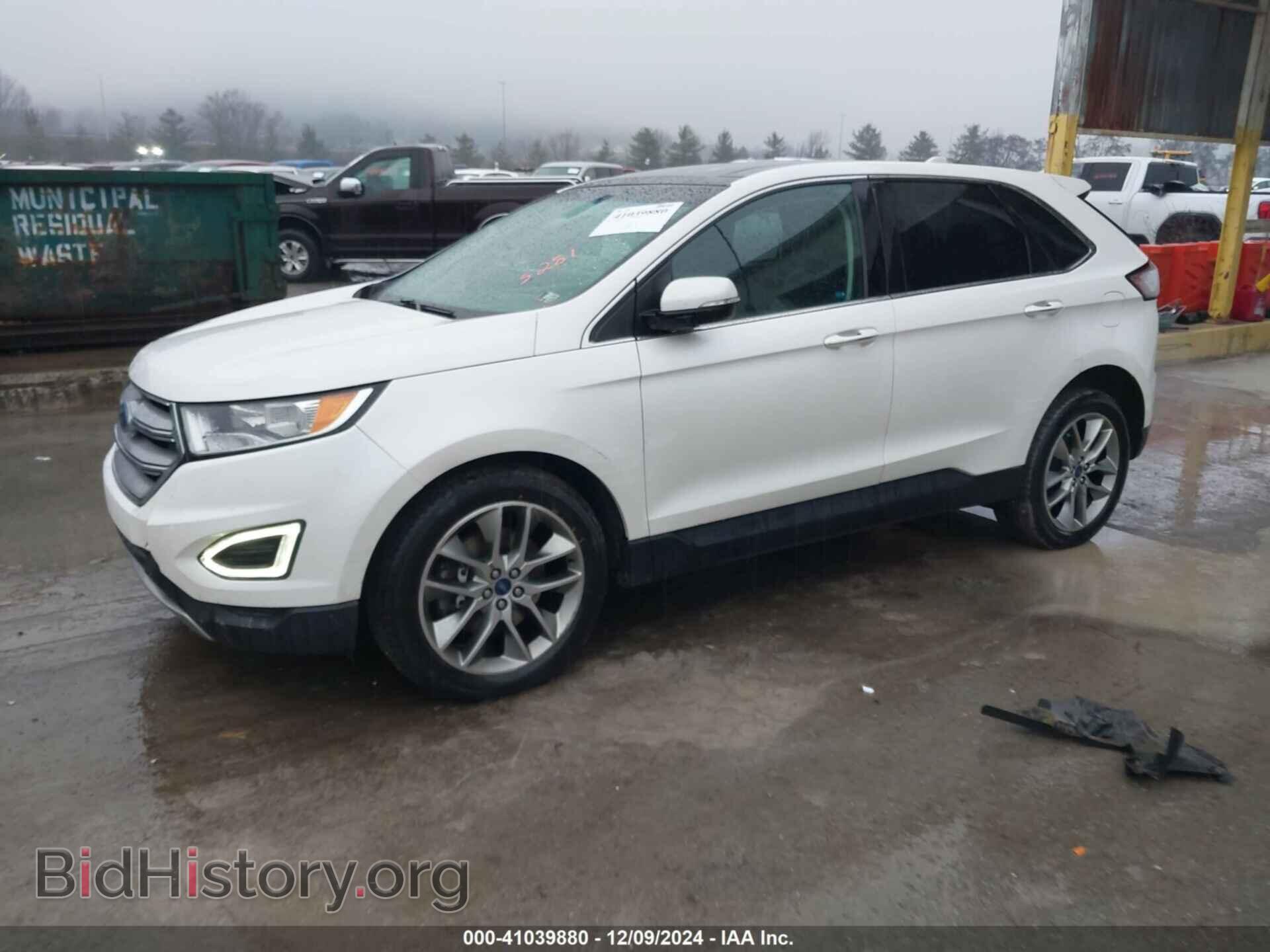 2015 FORD EDGE - VIN: 2FMTK4K87FBB85281 - Photo 2