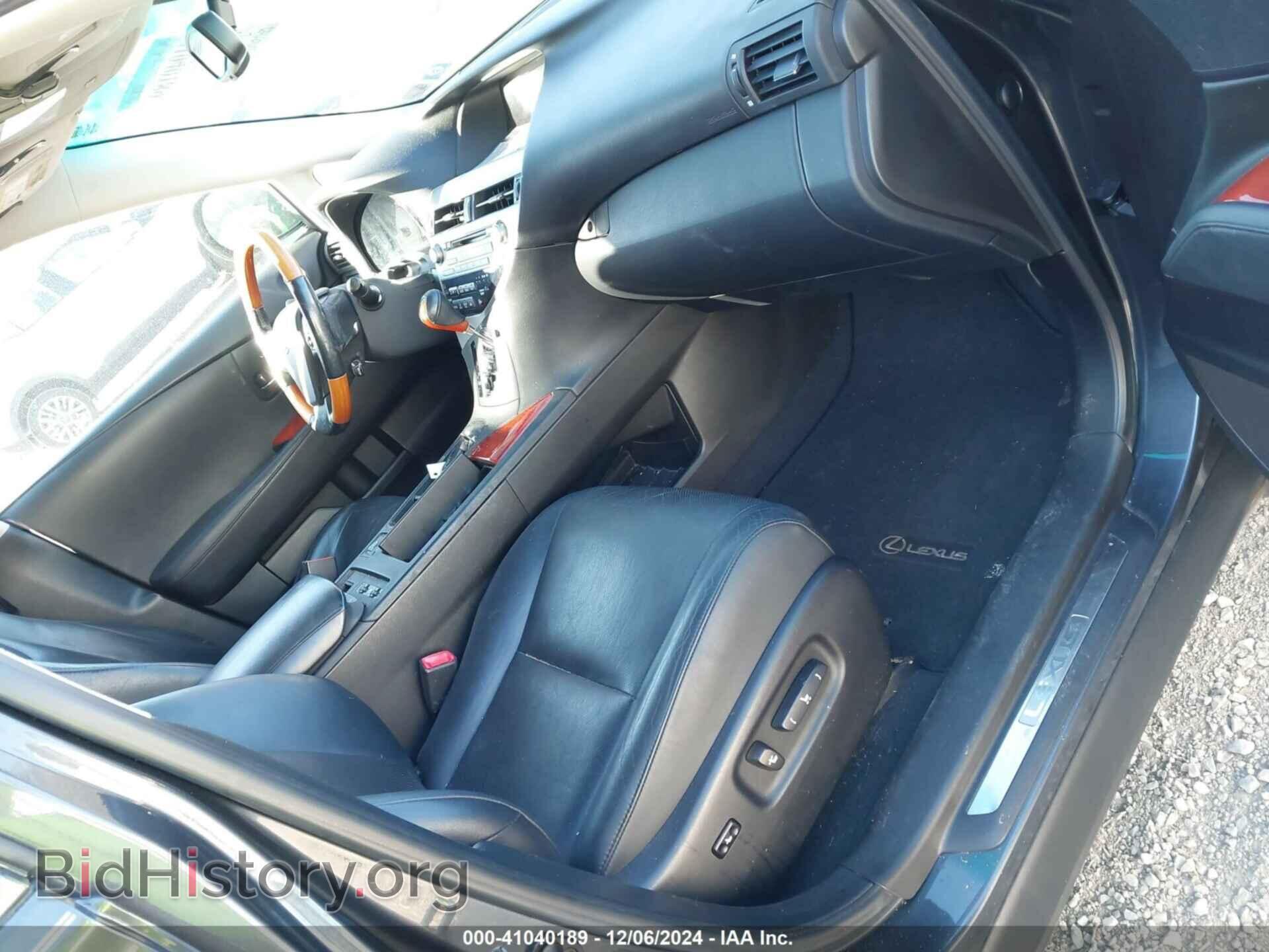 2010 LEXUS RX 350 - VIN: 2T2BK1BA3AC024892 - Photo 5