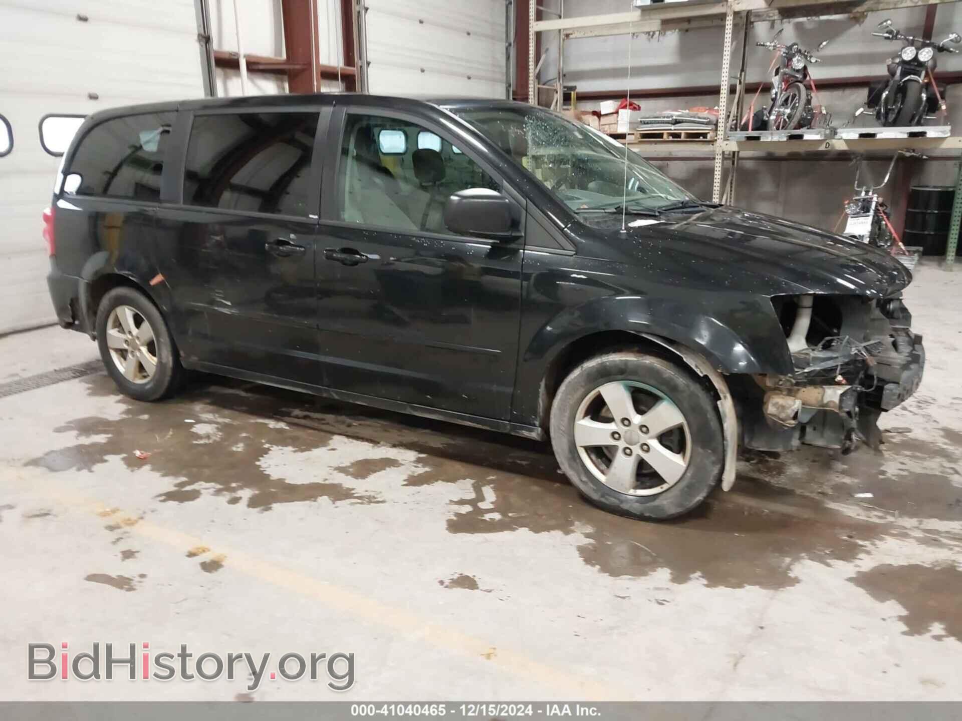 Photo 2C4RDGBG2DR650961 - DODGE GRAND CARAVAN 2013
