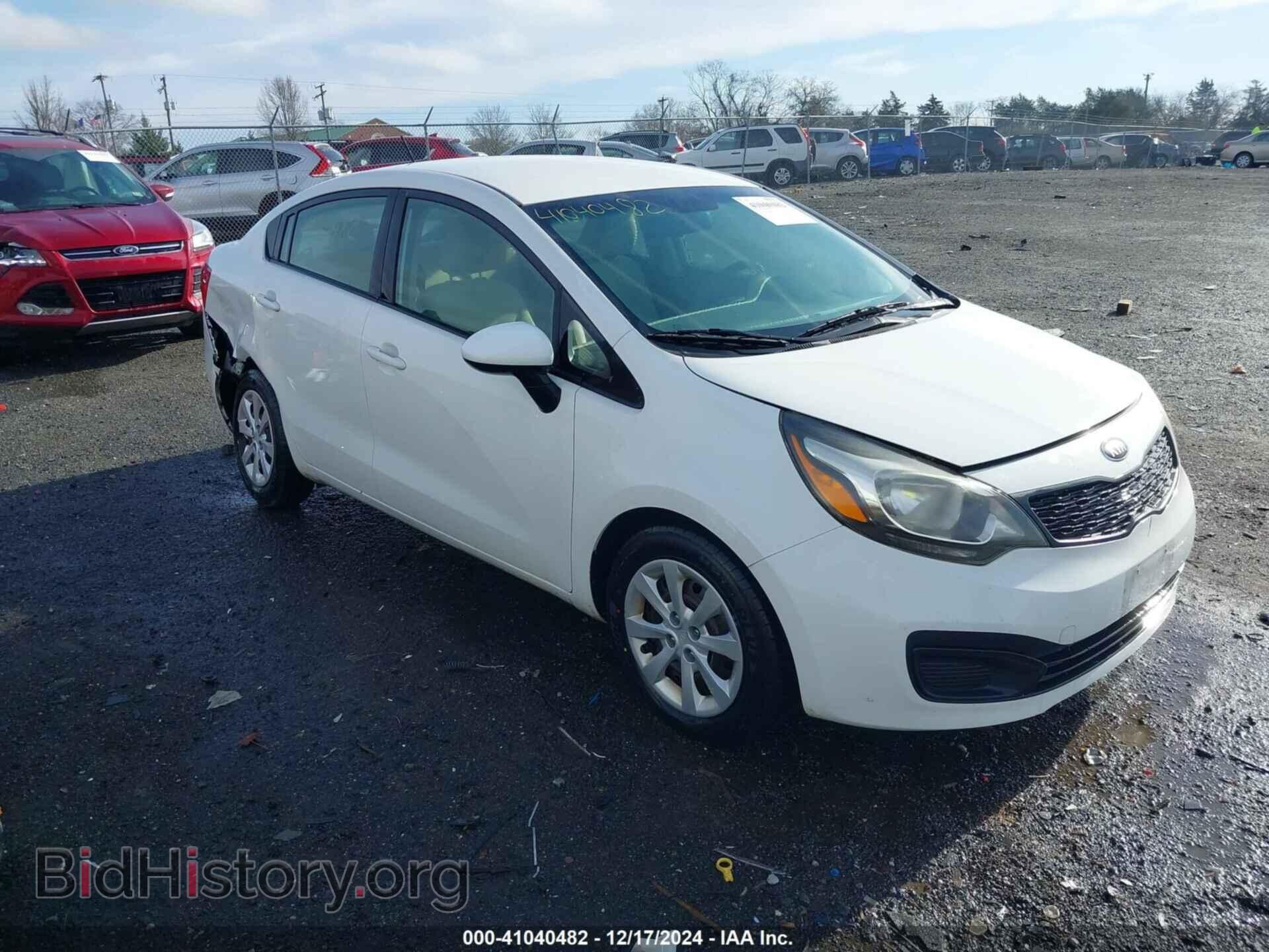 Фотография KNADM4A30D6189495 - KIA RIO 2013
