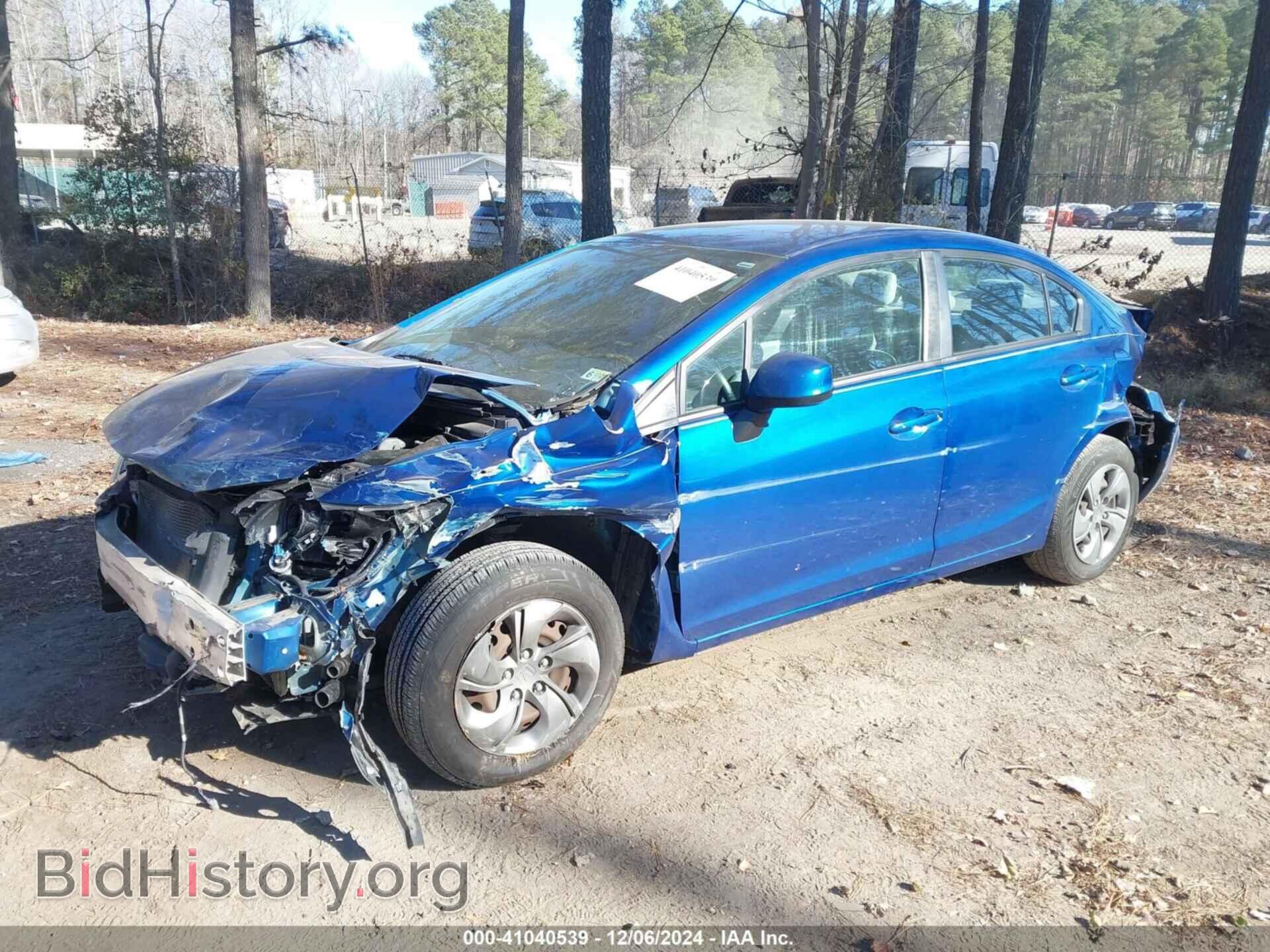 2013 HONDA CIVIC - VIN: 19XFB2F54DE004861 - Фото 2
