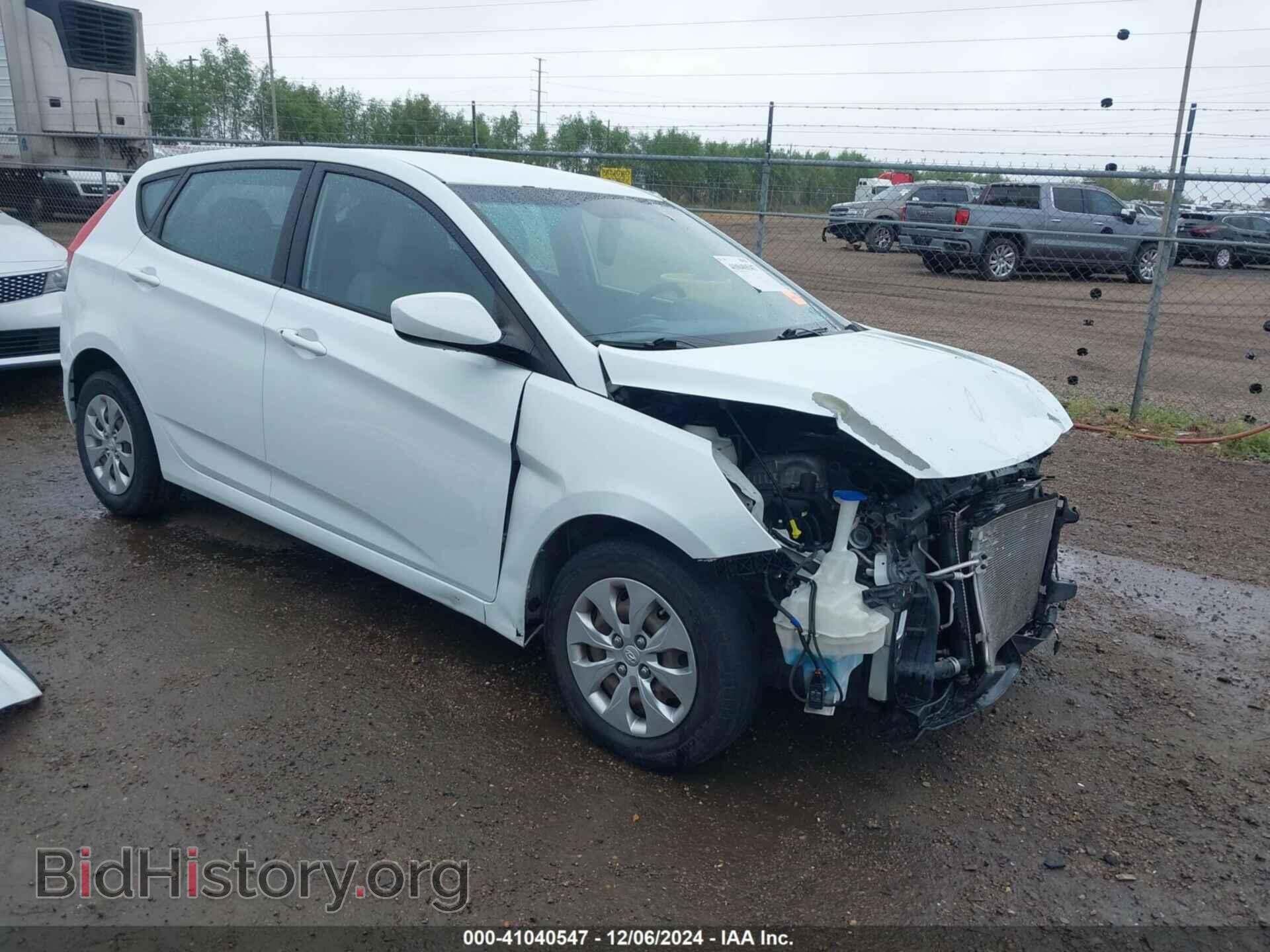 Фотография KMHCT5AE2FU233399 - HYUNDAI ACCENT 2015