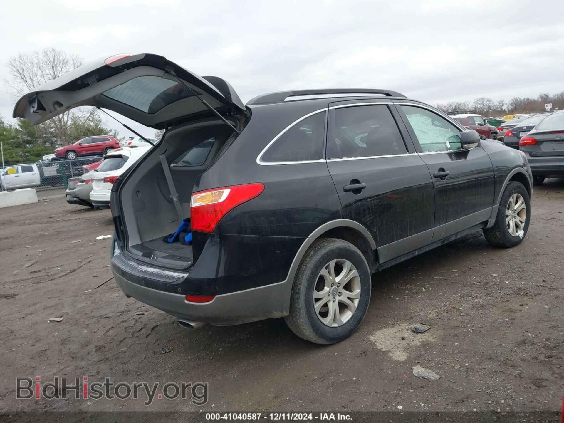 2012 HYUNDAI VERACRUZ - VIN: KM8NU4CC2CU185068 - Фото 4