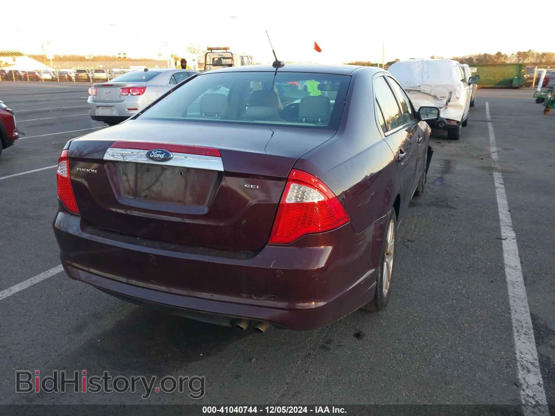 2012 FORD FUSION - VIN: 3FAHP0JAXCR334357 - Фото 4