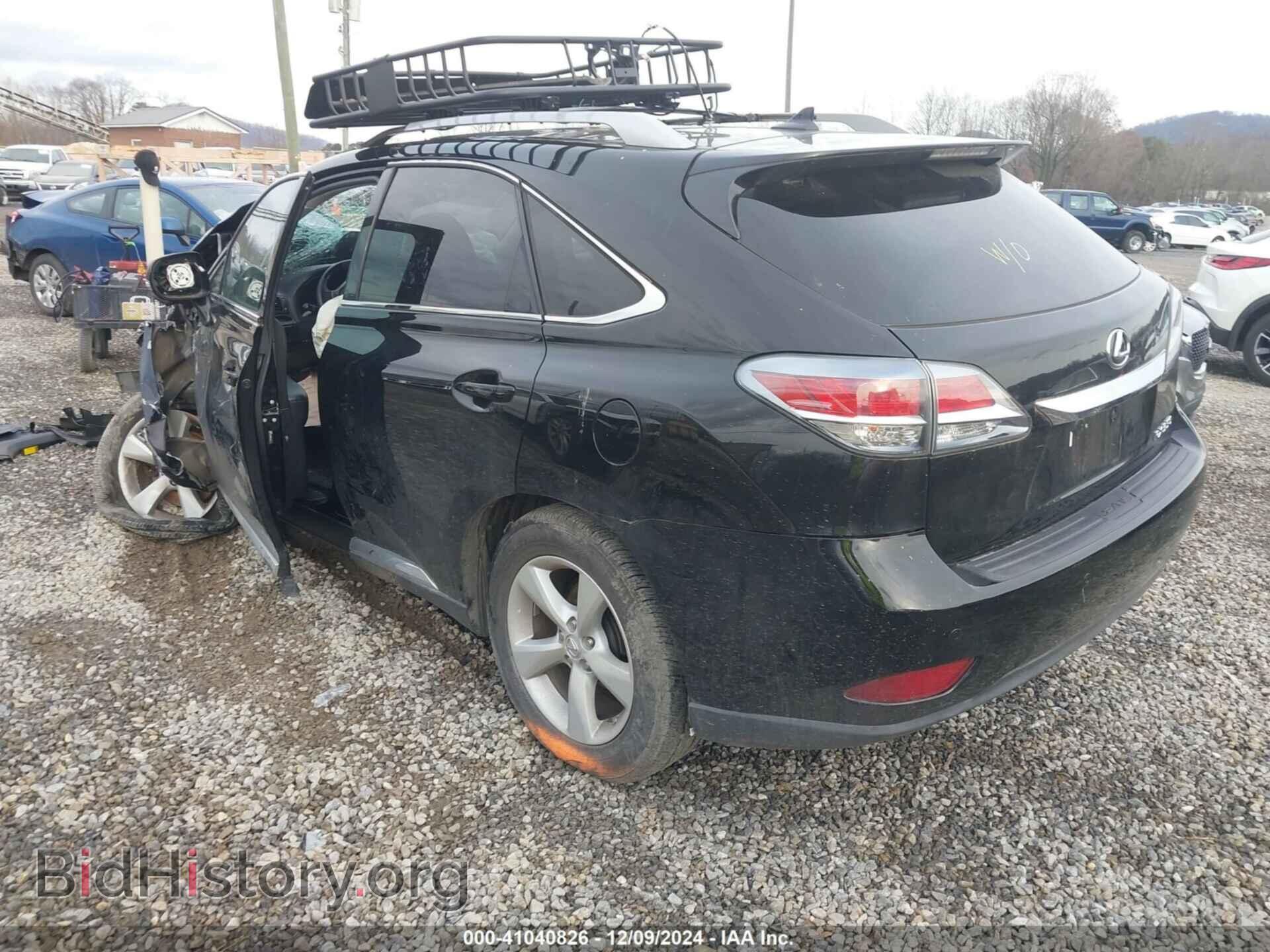 2013 LEXUS RX 350 - VIN: 2T2BK1BA0DC215268 - Фото 3