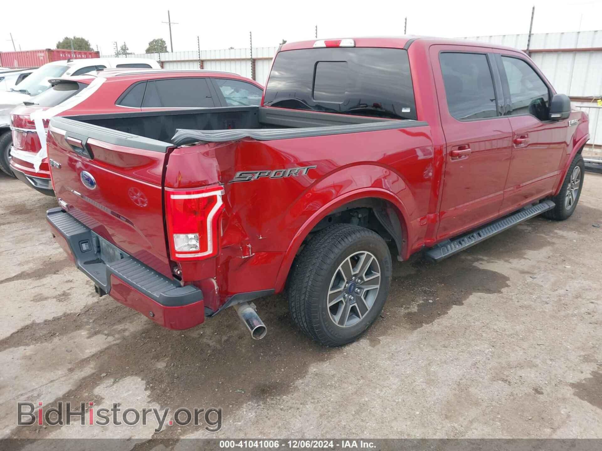 2017 FORD F-150 - VIN: 1FTEW1CF2HKD93168 - Фото 4