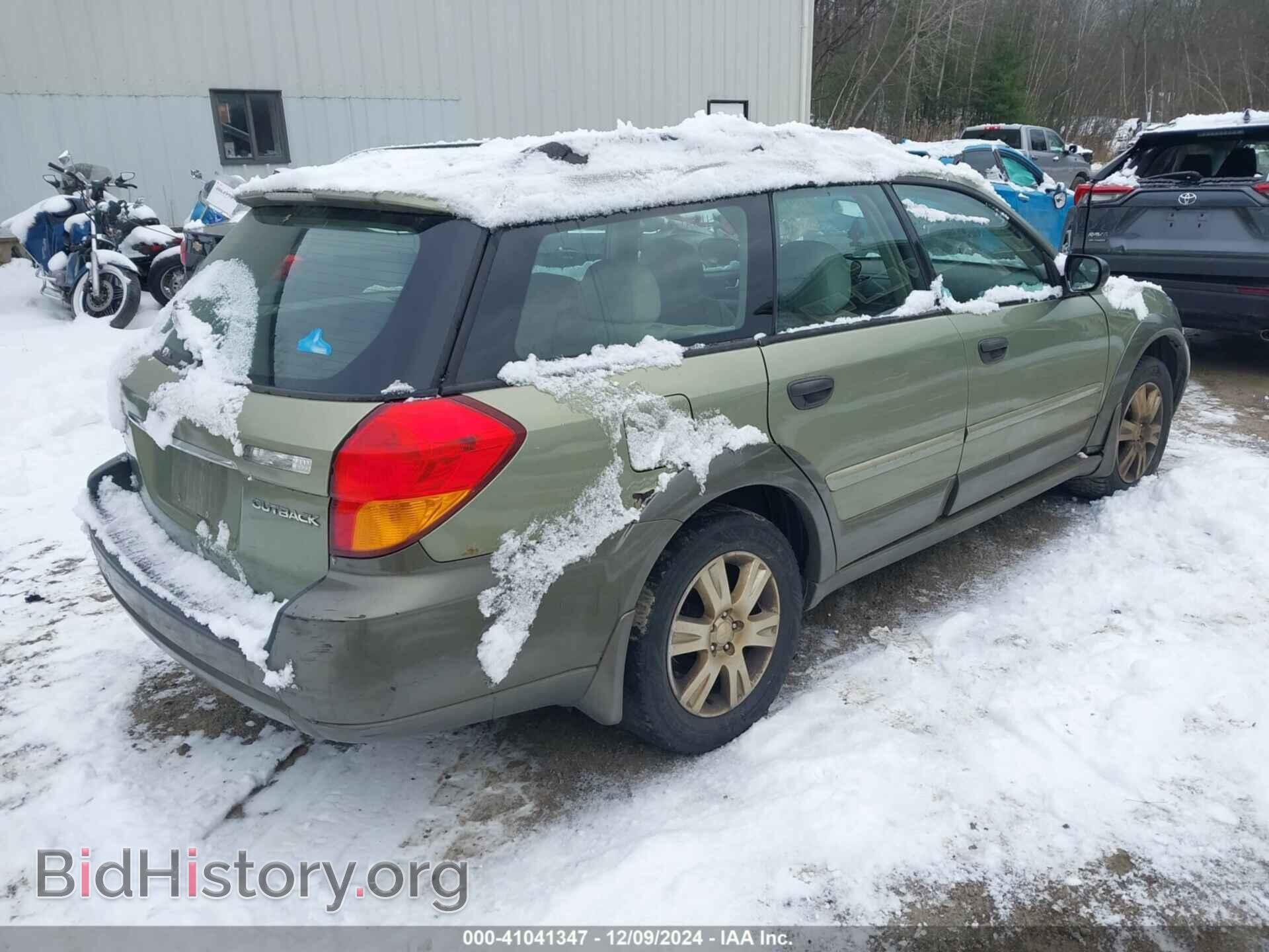 2005 SUBARU OUTBACK - VIN: 4S4BP61CX57307203 - Фото 4