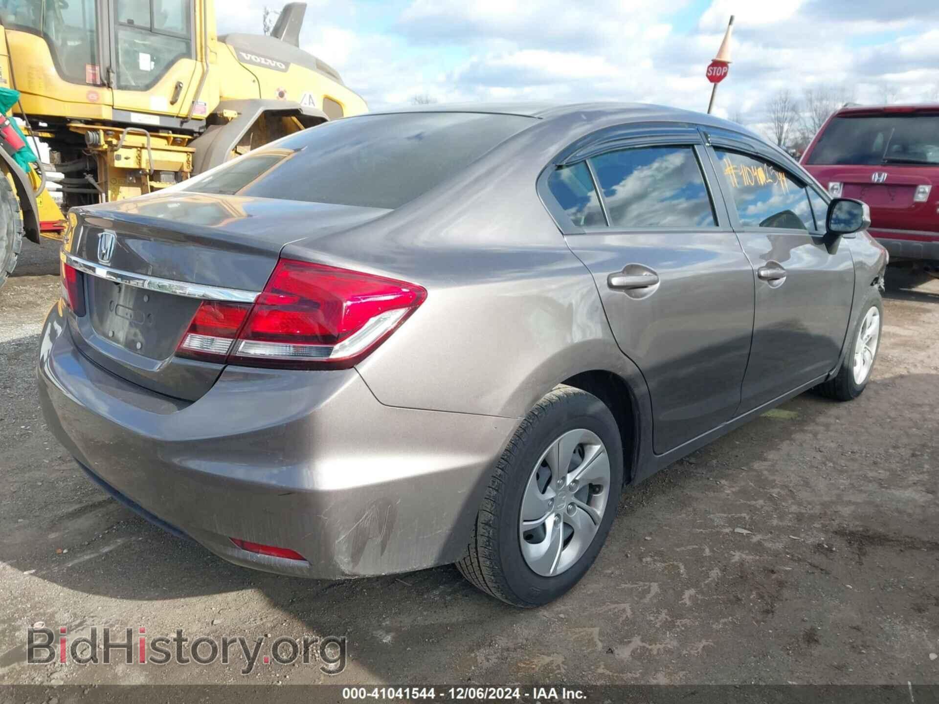 2013 HONDA CIVIC - VIN: 2HGFB2F56DH582255 - Фото 4