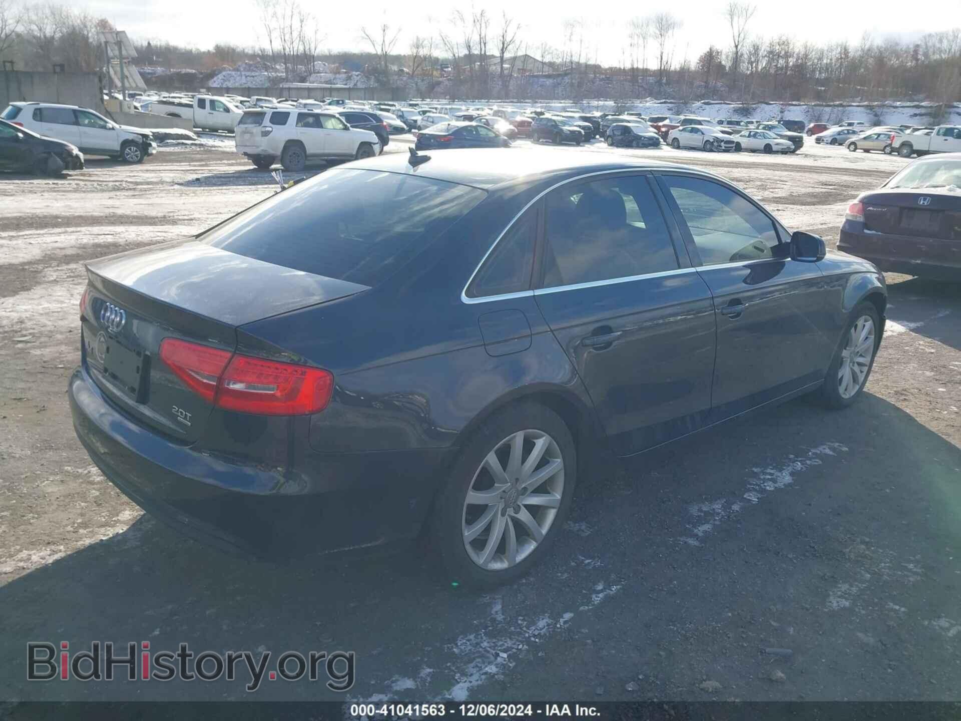 2013 AUDI A4 - VIN: WAUBFAFL9DN049119 - Фото 4