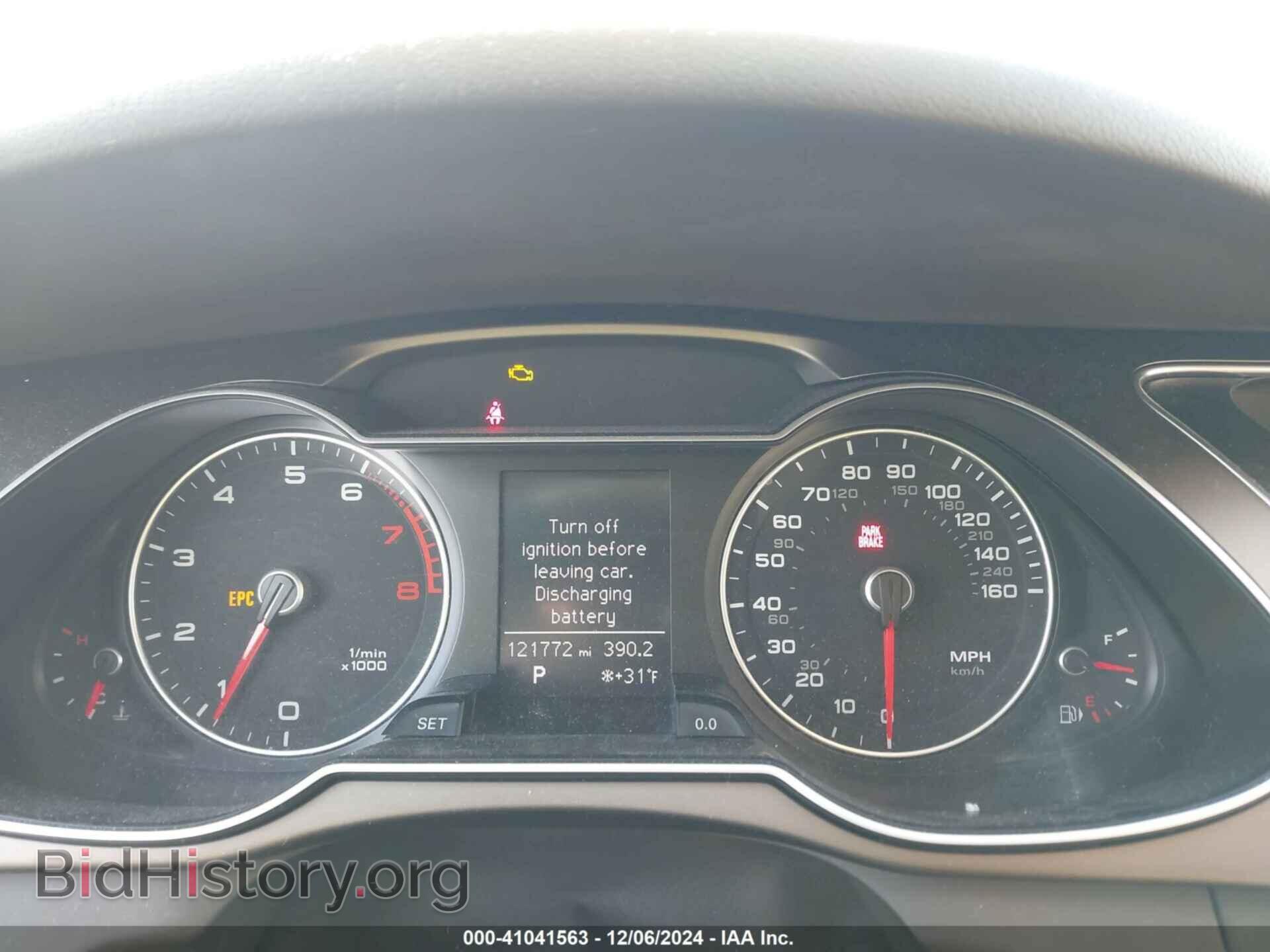 2013 AUDI A4 - VIN: WAUBFAFL9DN049119 - Фото 7