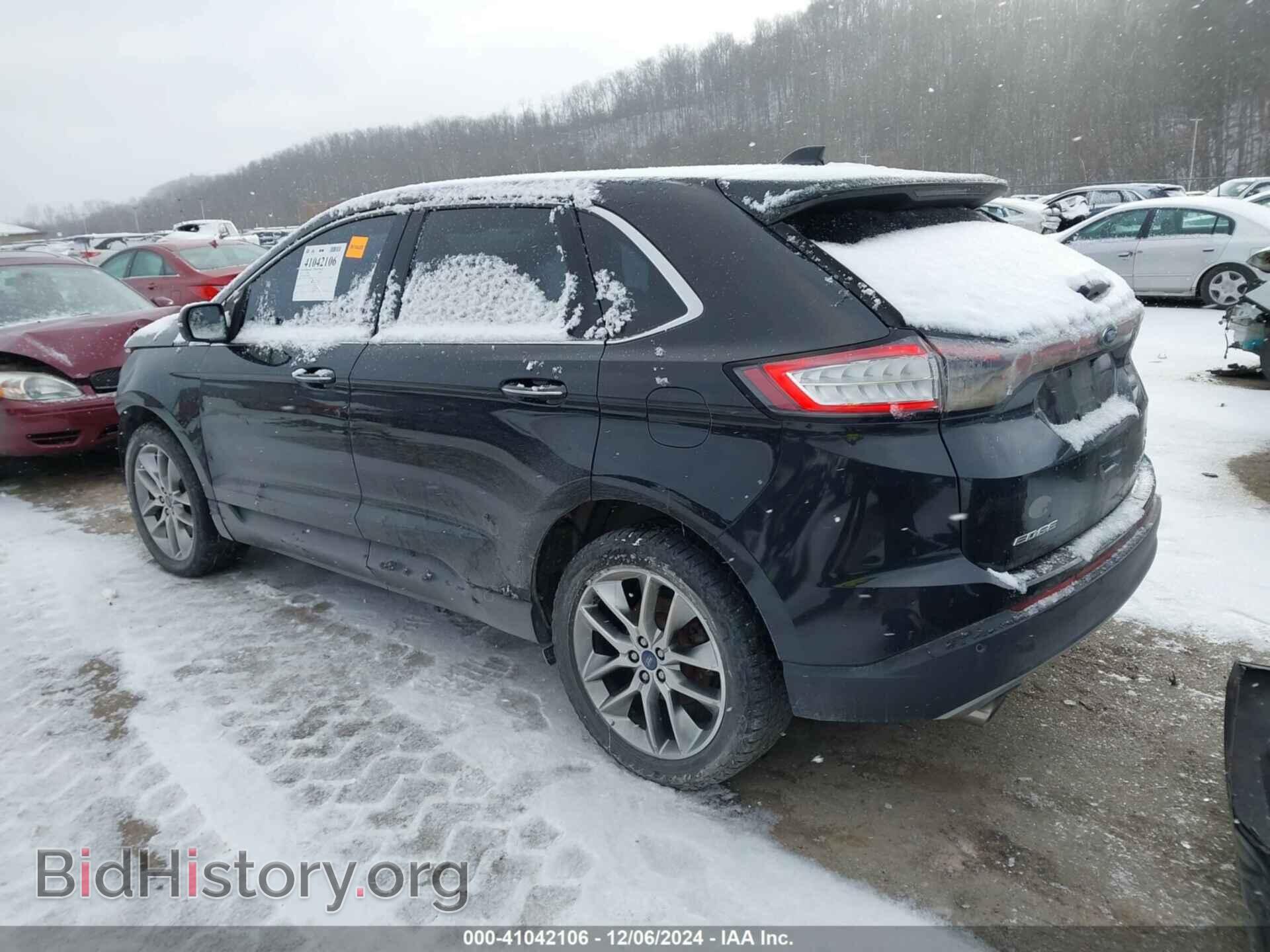 2015 FORD EDGE - VIN: 2FMTK4K81FBB55077 - Фото 3