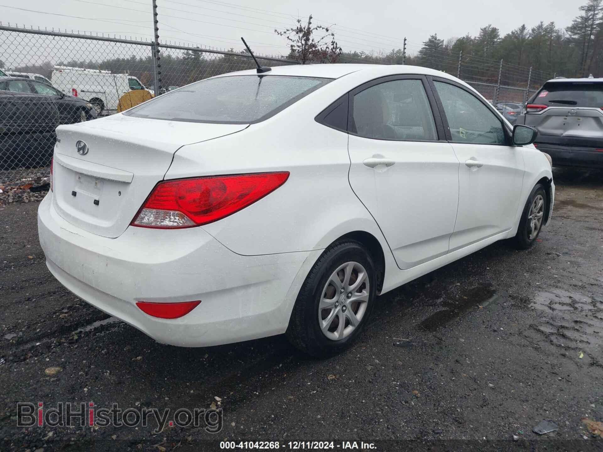 2012 HYUNDAI ACCENT - VIN: KMHCT4AE1CU222013 - Фото 4