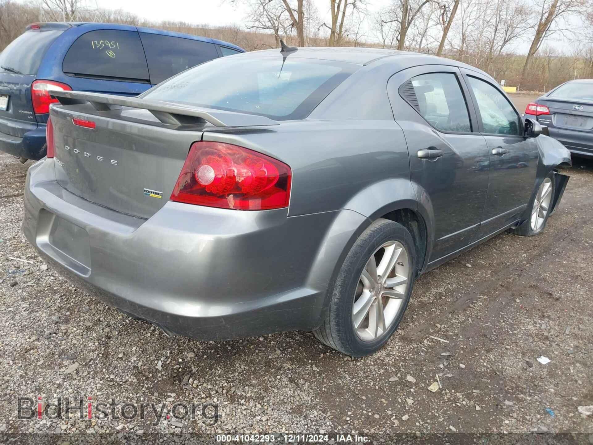 2011 DODGE AVENGER - VIN: 1B3BD1FGXBN584583 - Фото 4
