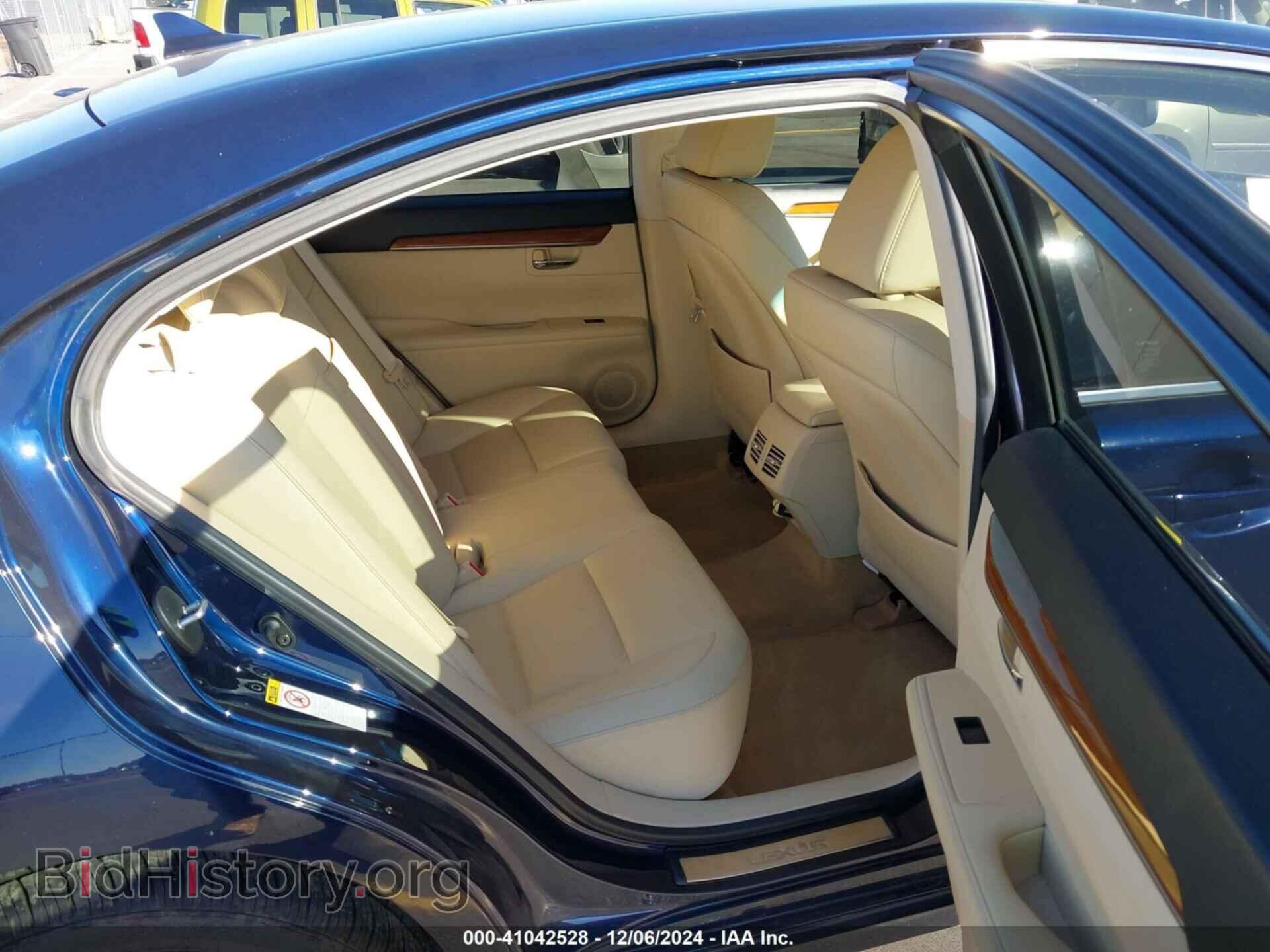 2013 LEXUS ES 300H - VIN: JTHBW1GG1D2009489 - Фото 8