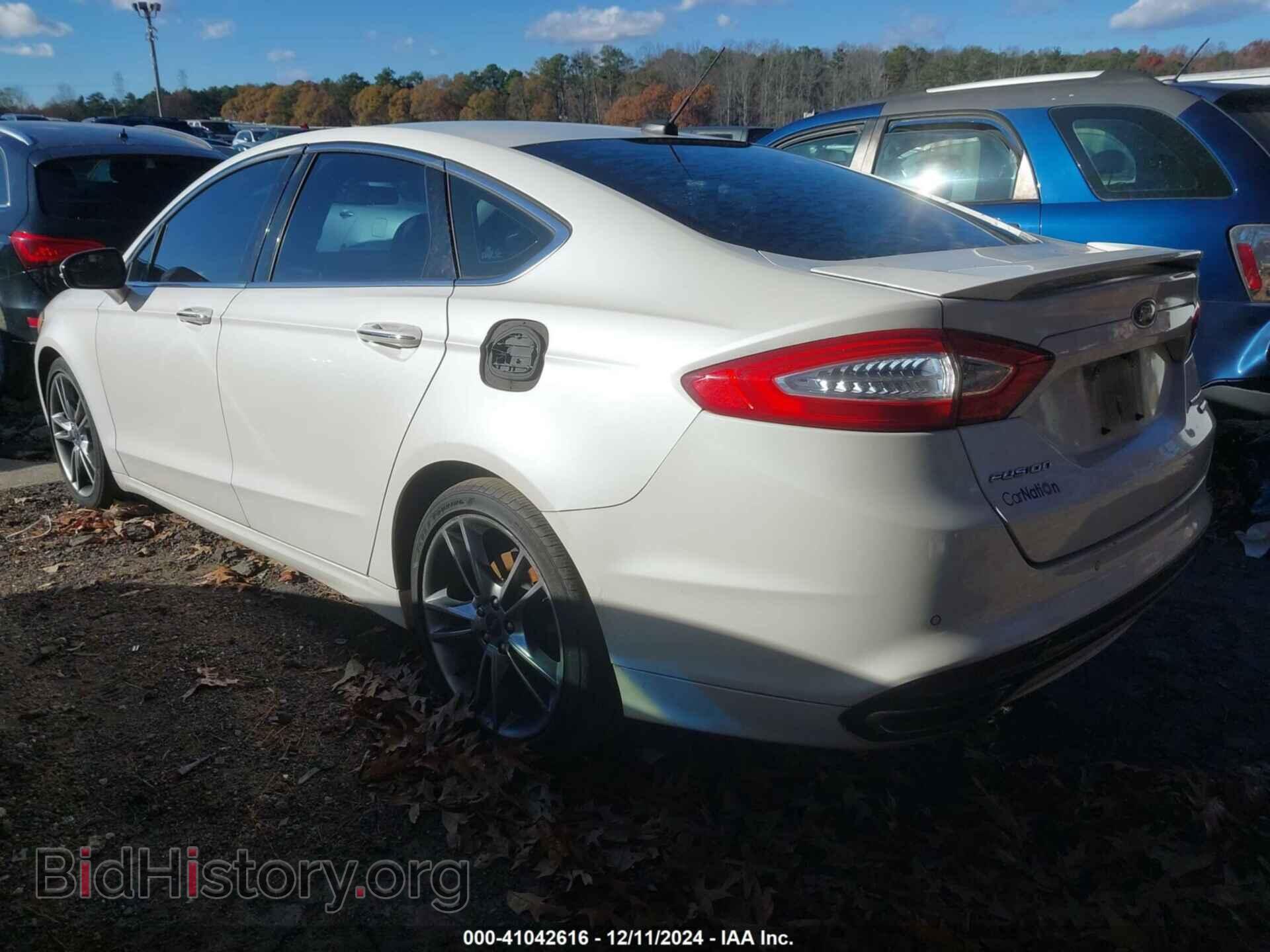 2014 FORD FUSION - VIN: 3FA6P0K97ER161346 - Фото 3