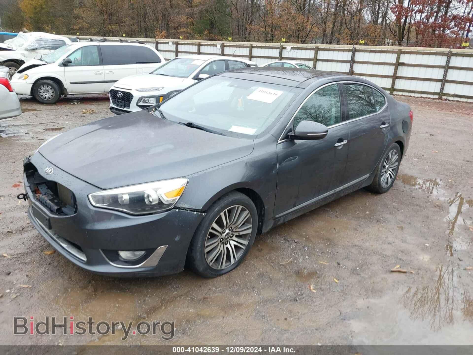 2014 KIA CADENZA - VIN: KNALN4D71E5124881 - Фото 2