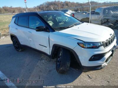 2024 Jeep COMPASS Latitude 4X4, белый — VIN 3C4NJDBN4RT602354, IAAI