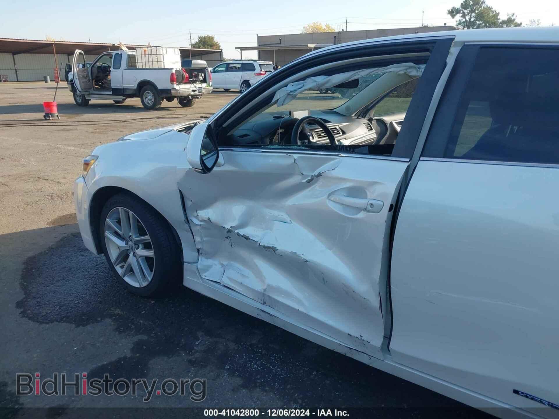 2014 LEXUS CT 200H - VIN: JTHKD5BH4E2208468 - Фото 6