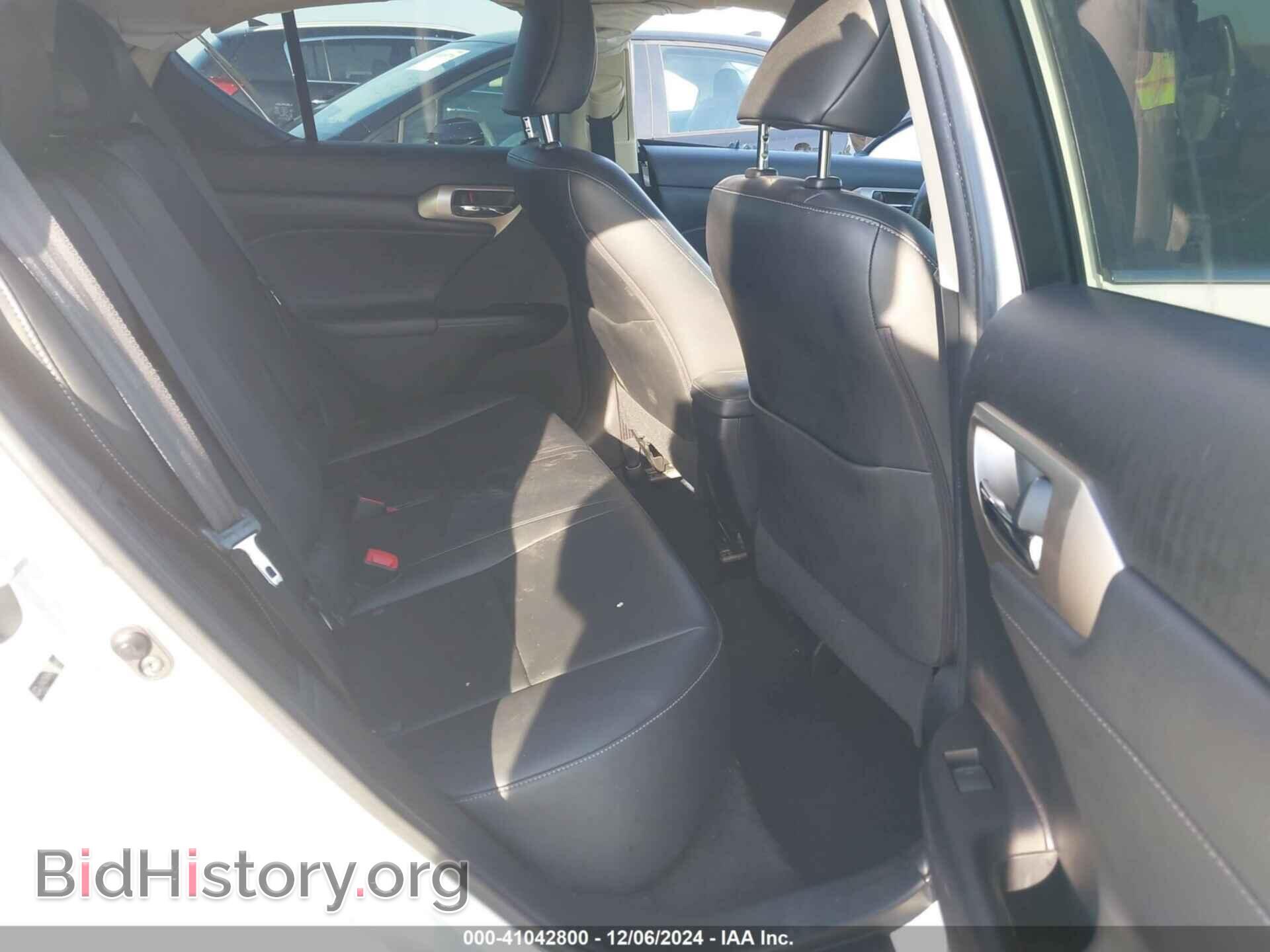 2014 LEXUS CT 200H - VIN: JTHKD5BH4E2208468 - Фото 8