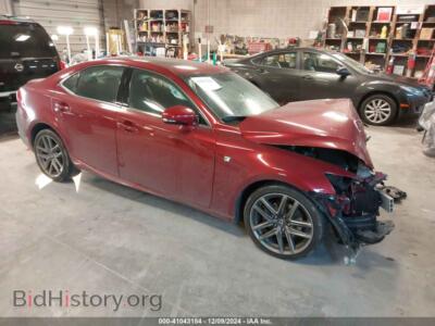 2014 Lexus IS 250, красный — VIN JTHCF1D27E5015343, IAAI