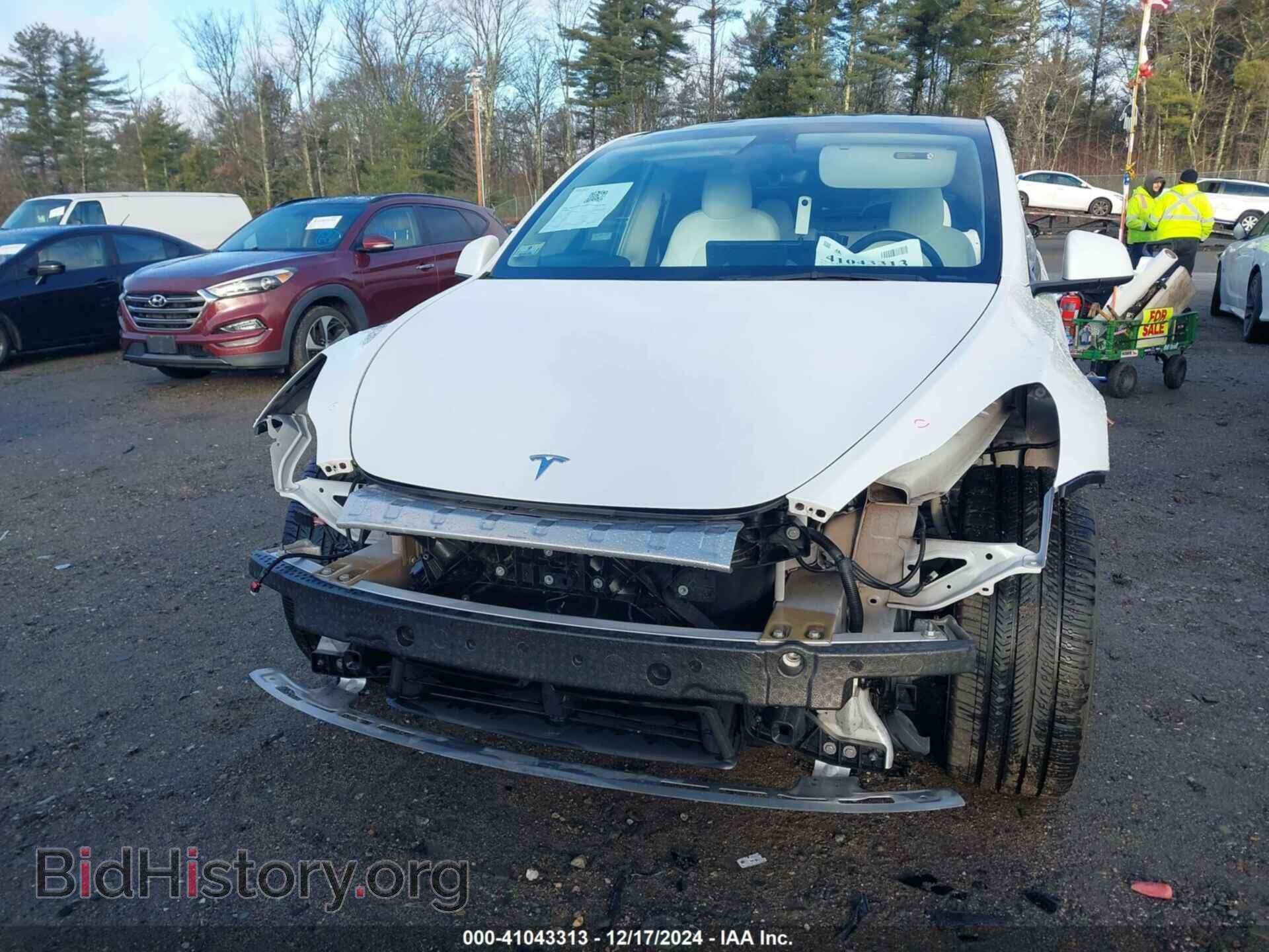 2022 TESLA MODEL Y - VIN: 7SAYGDEE9NF543255 - Фото 12