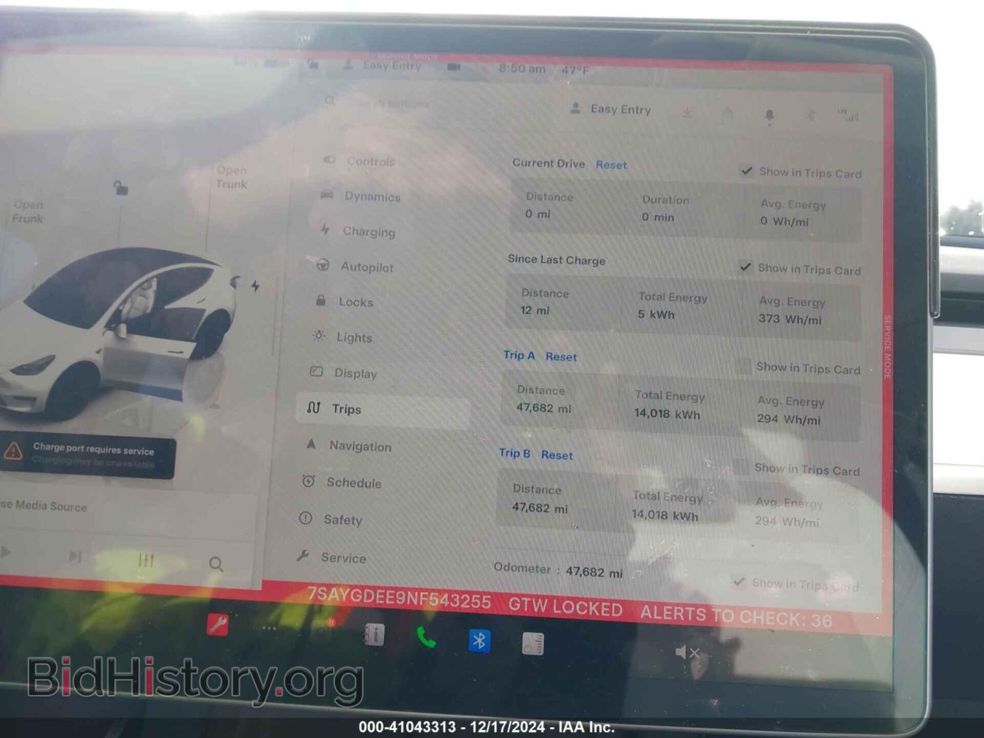 2022 TESLA MODEL Y - VIN: 7SAYGDEE9NF543255 - Фото 7