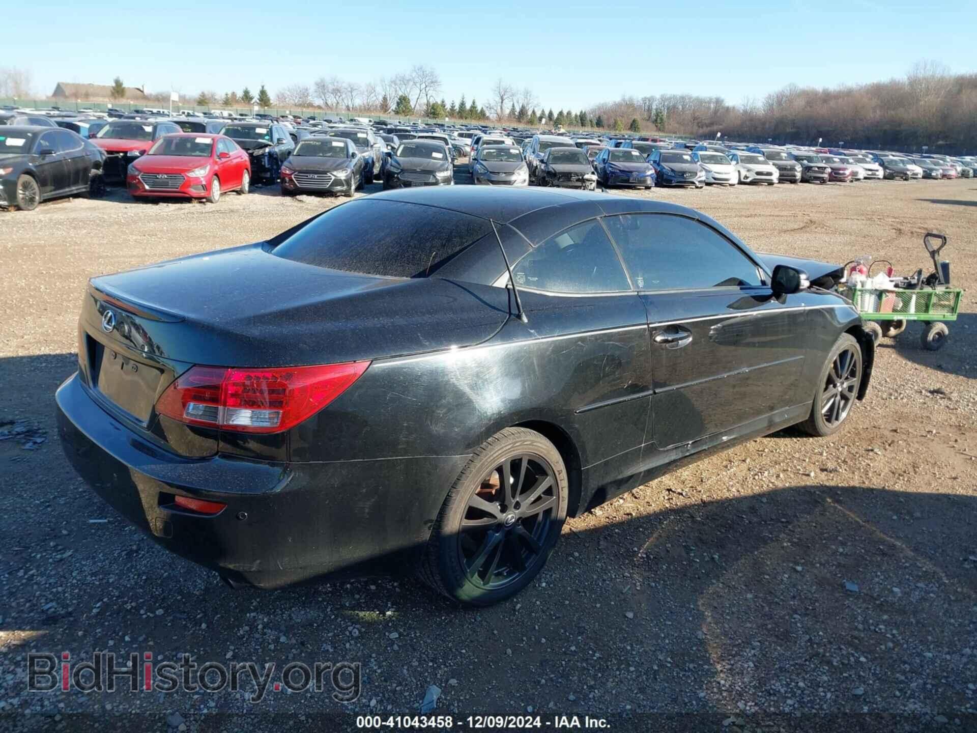2011 LEXUS IS 250C - VIN: JTHFF2C2XB2520715 - Фото 4