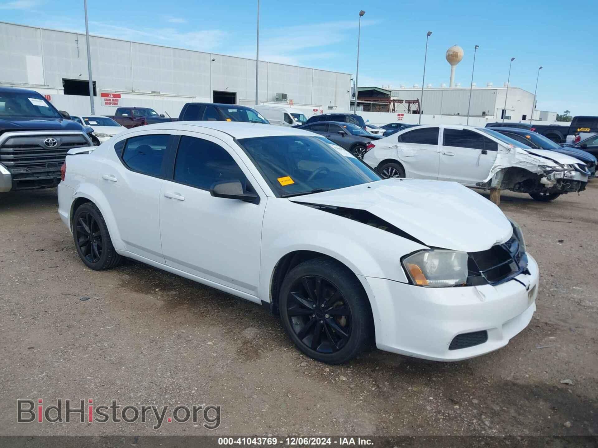 Photo 1C3CDZAB8EN202363 - DODGE AVENGER 2014