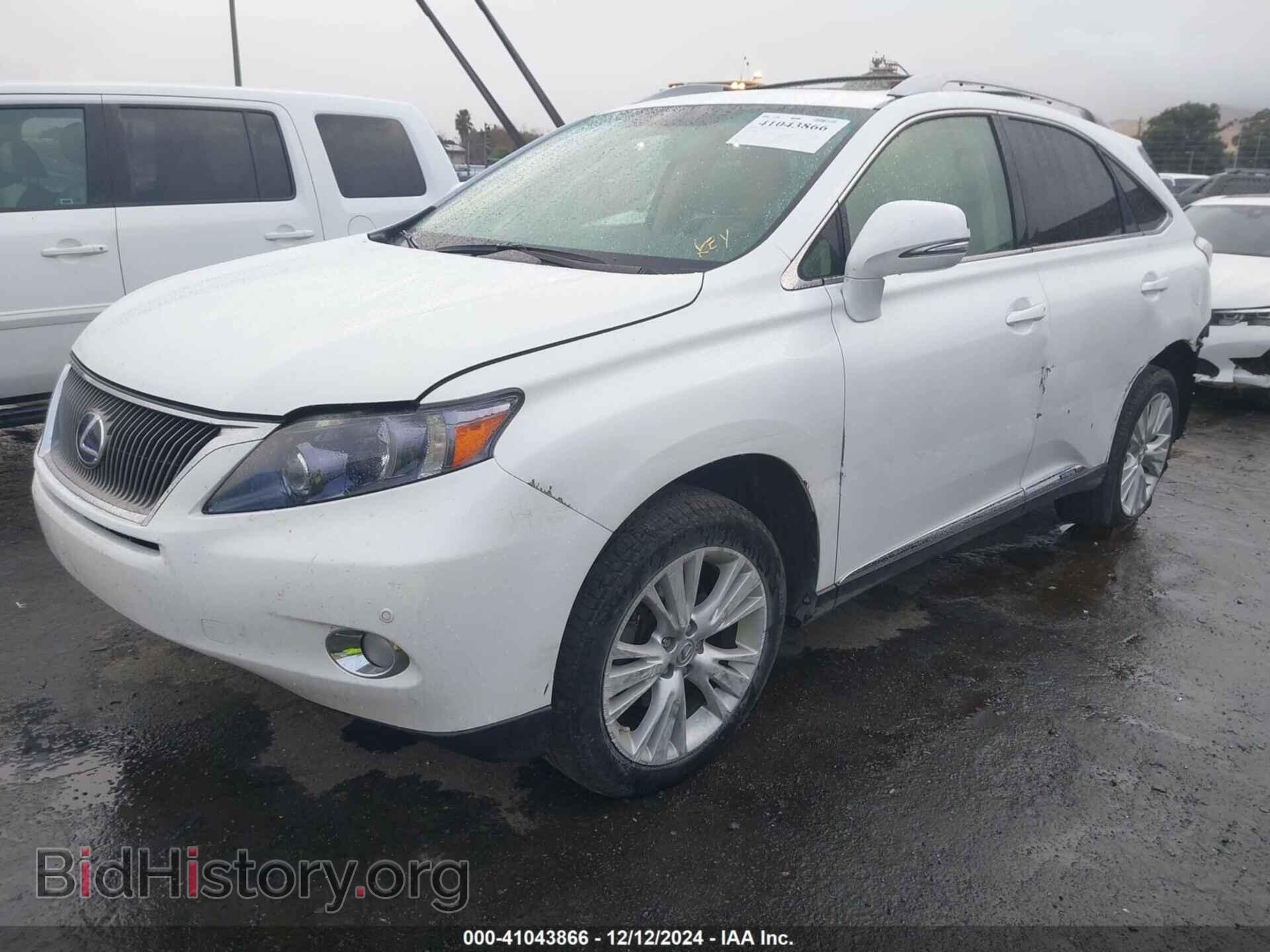 2010 LEXUS RX 450H - VIN: JTJBC1BA0A2012616 - Фото 2