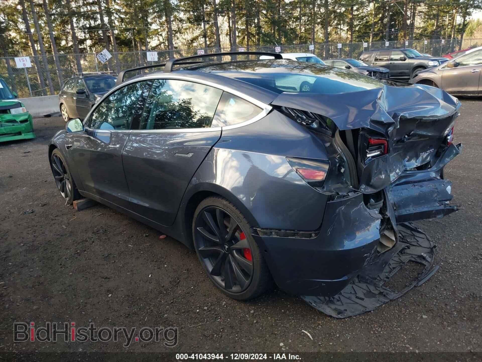 2020 TESLA MODEL 3 - VIN: 5YJ3E1EC1LF669262 - Фото 3