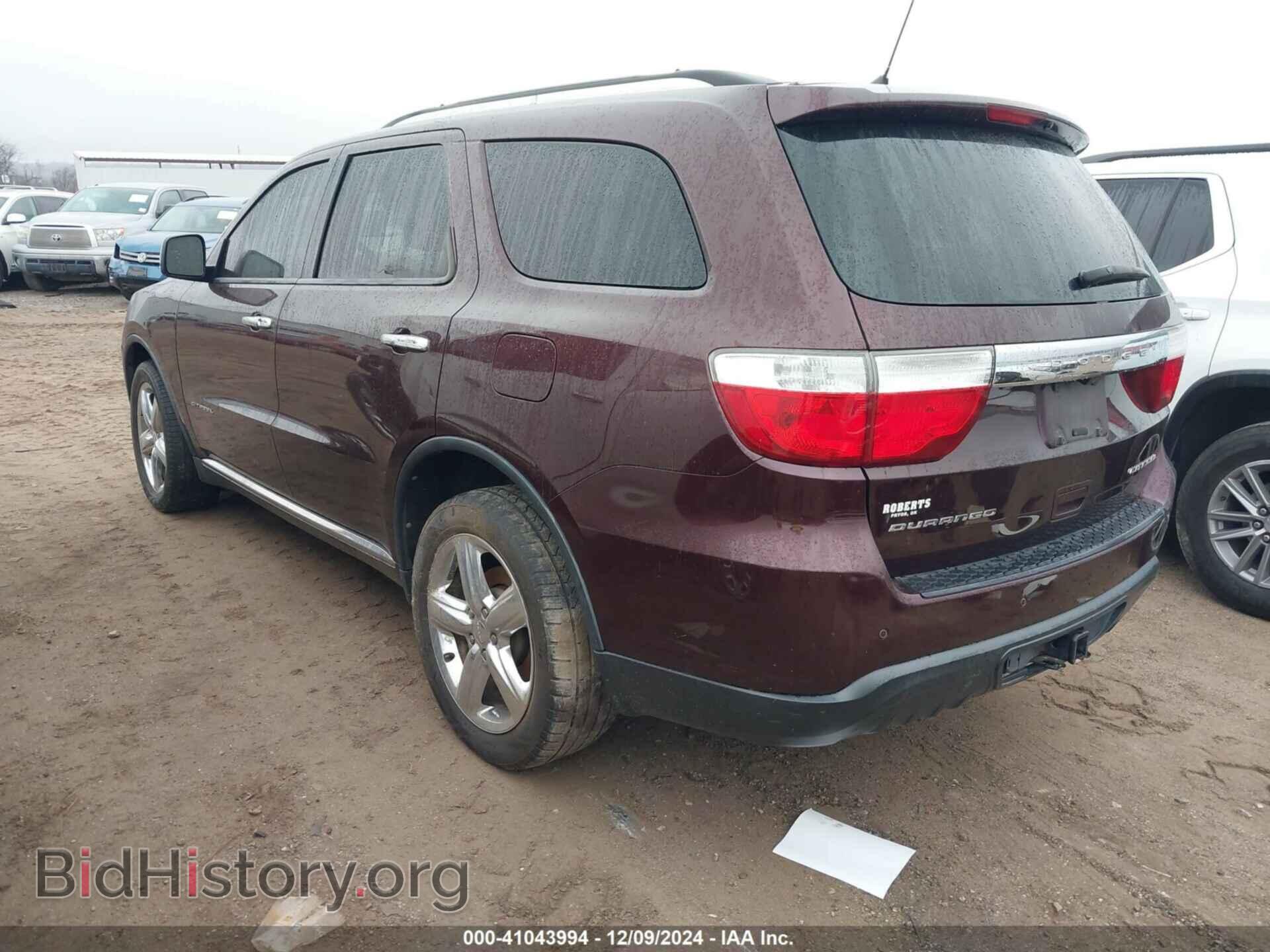 2012 DODGE DURANGO - VIN: 1C4RDHEGXCC257282 - Photo 3