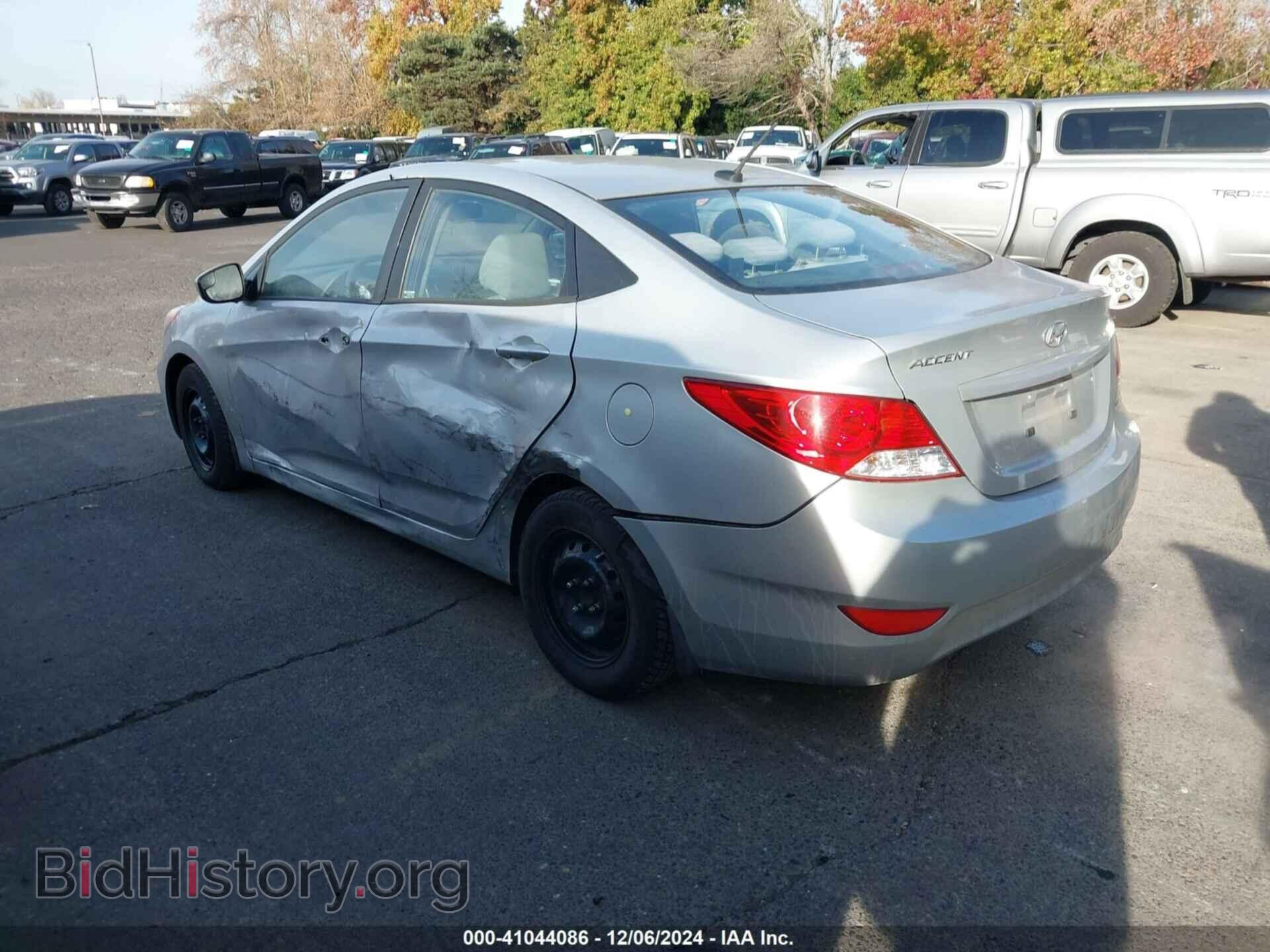 2014 HYUNDAI ACCENT - VIN: KMHCT4AEXEU760163 - Фото 3