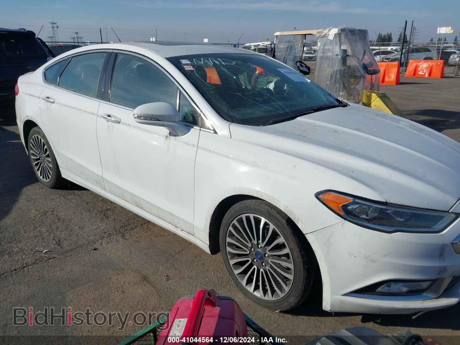 Photo 3FA6P0D9XJR124685 - FORD FUSION 2018