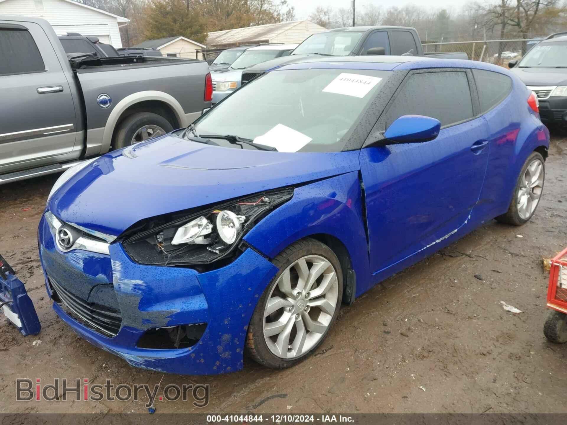 2012 HYUNDAI VELOSTER - VIN: KMHTC6AD1CU027063 - Фото 2